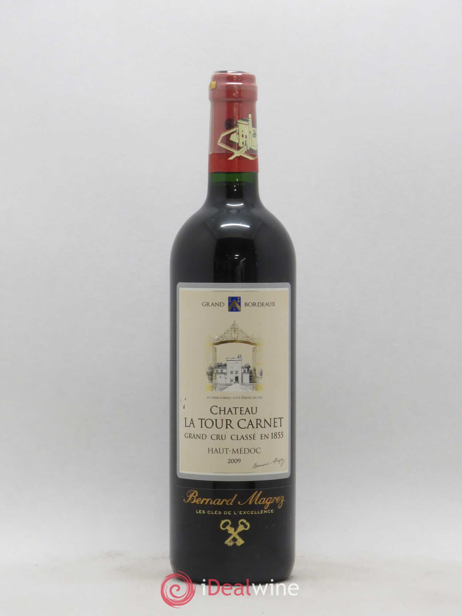 Château la Tour Carnet 4ème Grand Cru Classé 2009 - Lot de 1 bouteille - 0
