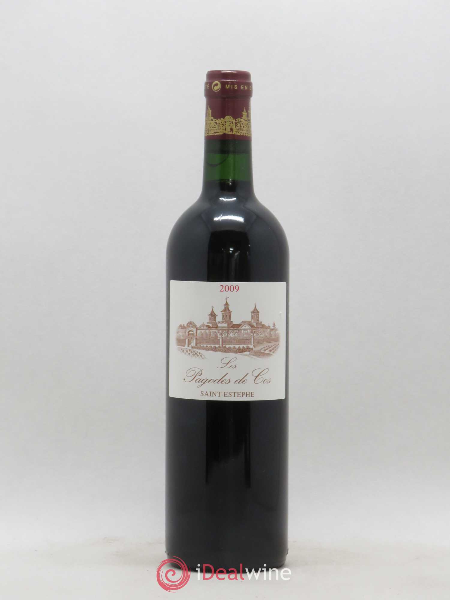 Les Pagodes de Cos Second Vin 2009 - Posten von 1 Flasche - 0