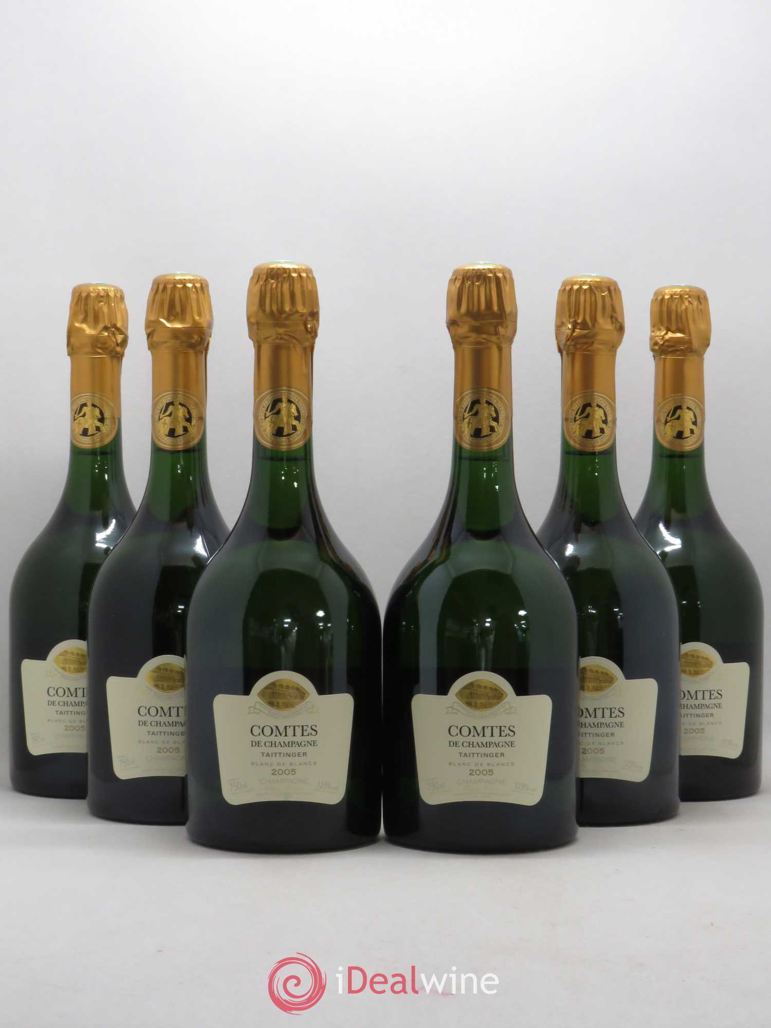 Comtes de Champagne Taittinger 2005 - Lot de 6 bouteilles - 0