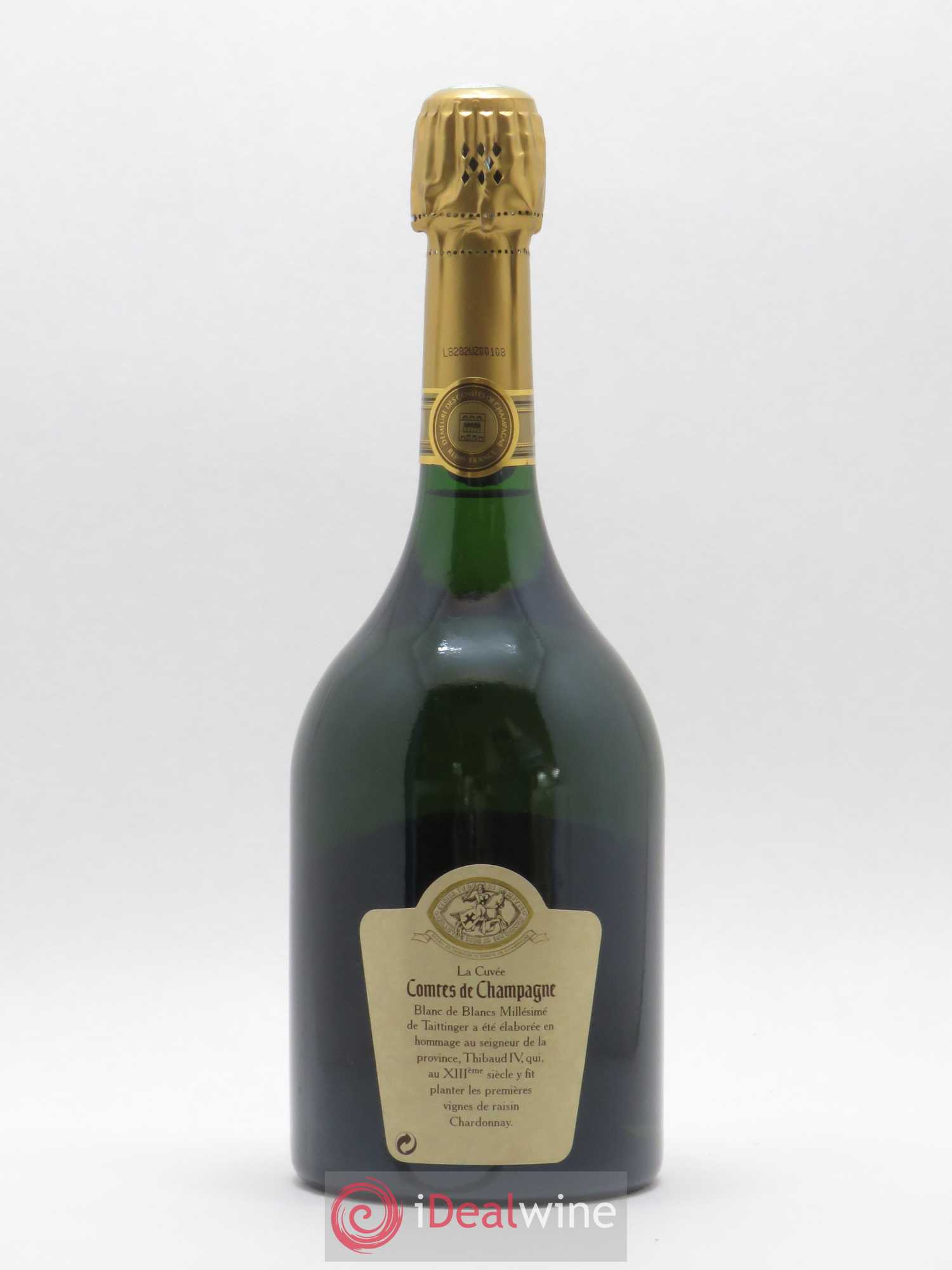 Comtes de Champagne Taittinger 1990 - Lot de 1 bouteille - 1