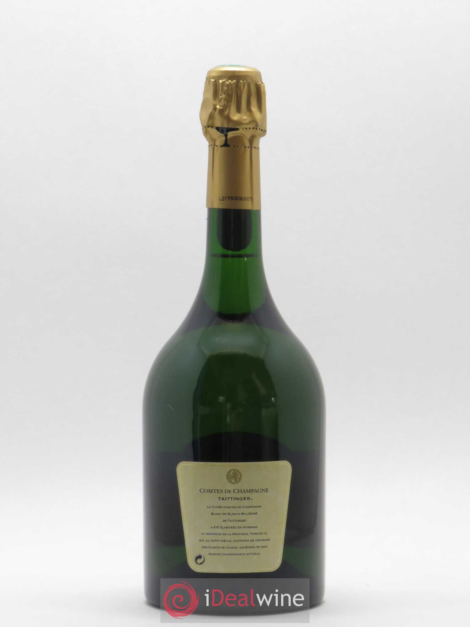 Comtes de Champagne Taittinger 1995 - Lot de 1 bouteille - 1