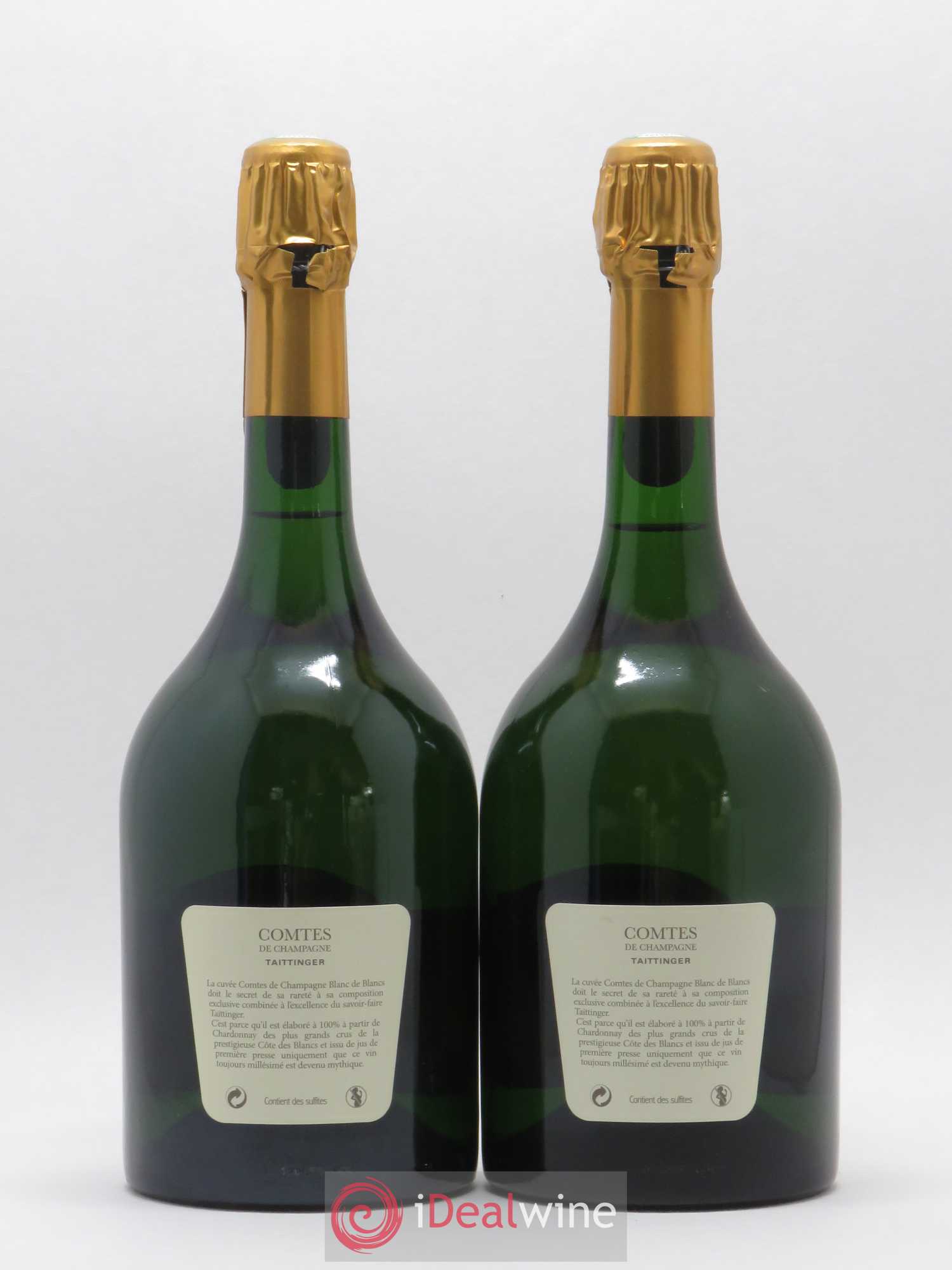 Comtes de Champagne Taittinger 1999 - Lot de 2 bouteilles - 1