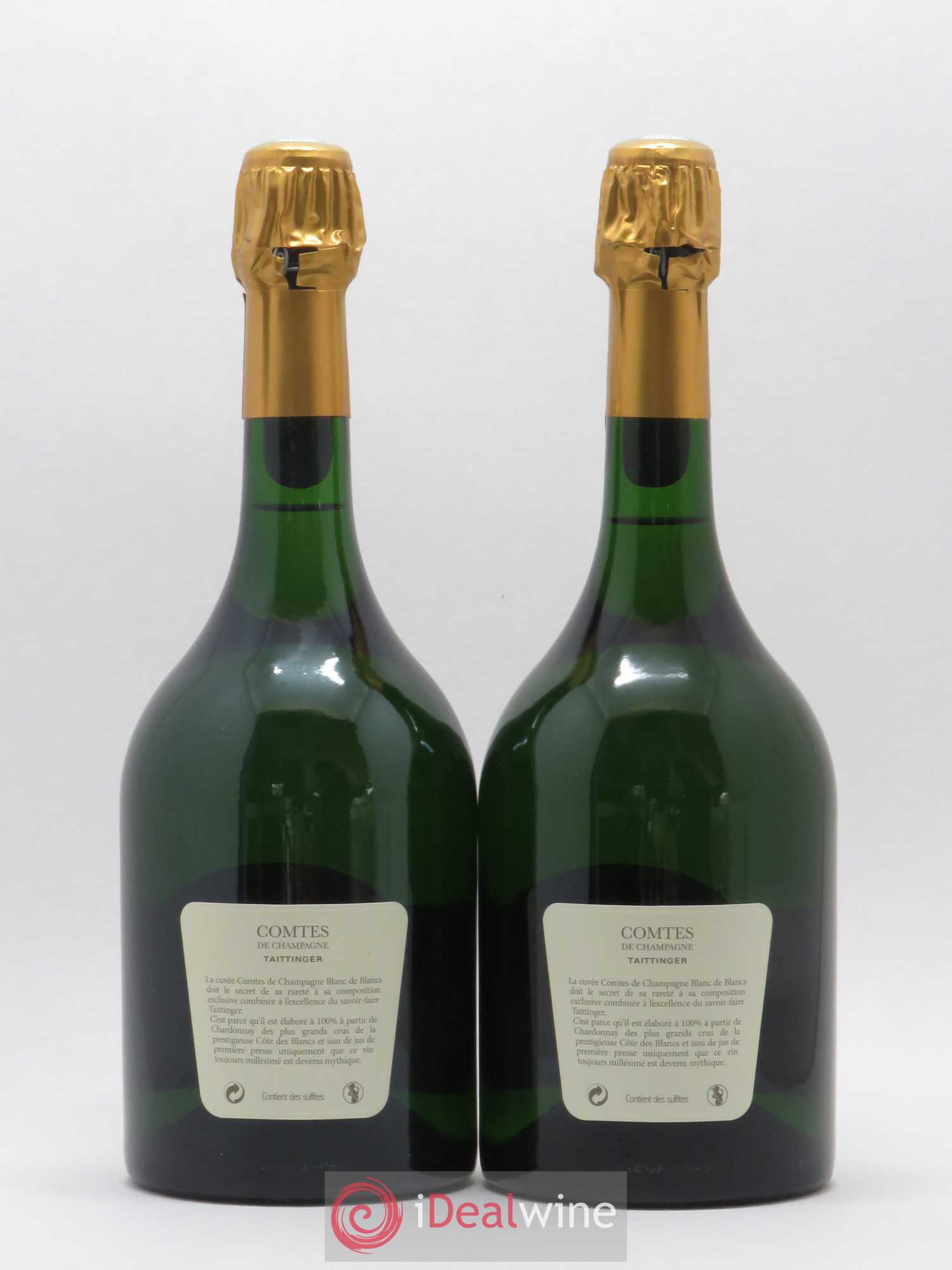 Comtes de Champagne Taittinger 1999 - Lot de 2 bouteilles - 1