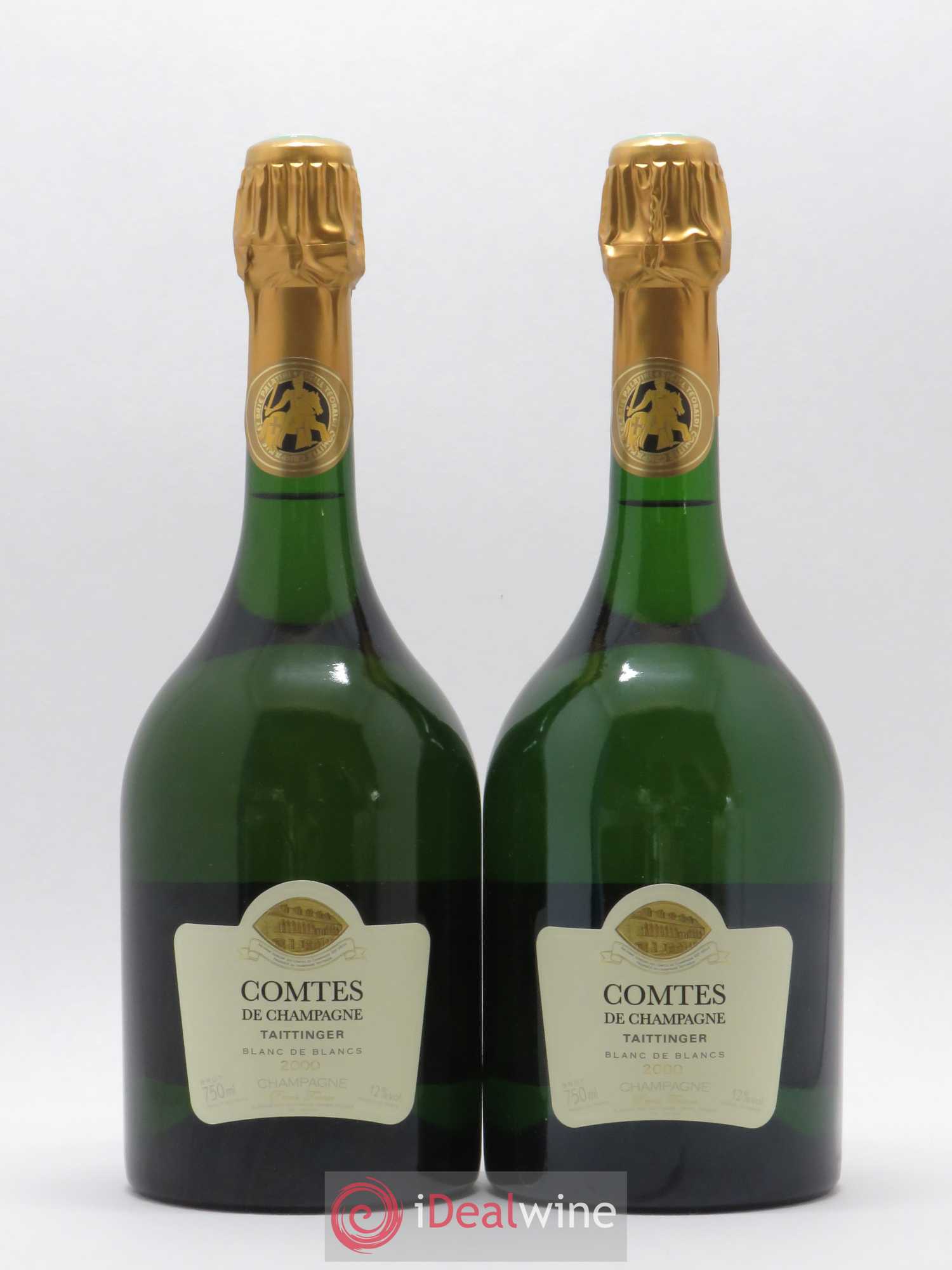 Comtes de Champagne Taittinger 2000 - Lot de 2 bouteilles - 0