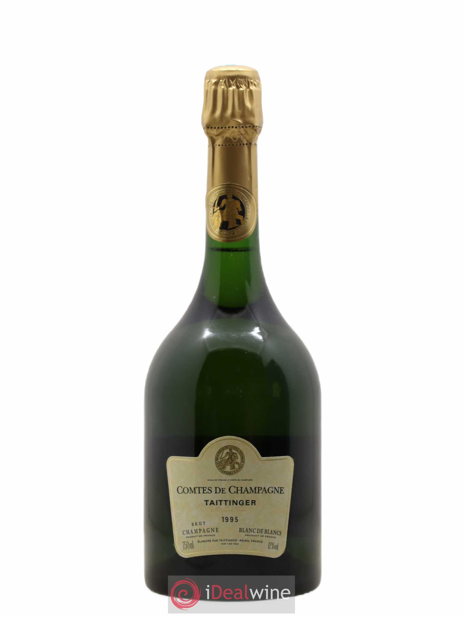 Comtes de Champagne Taittinger 1995 - Lot de 1 bouteille - 1