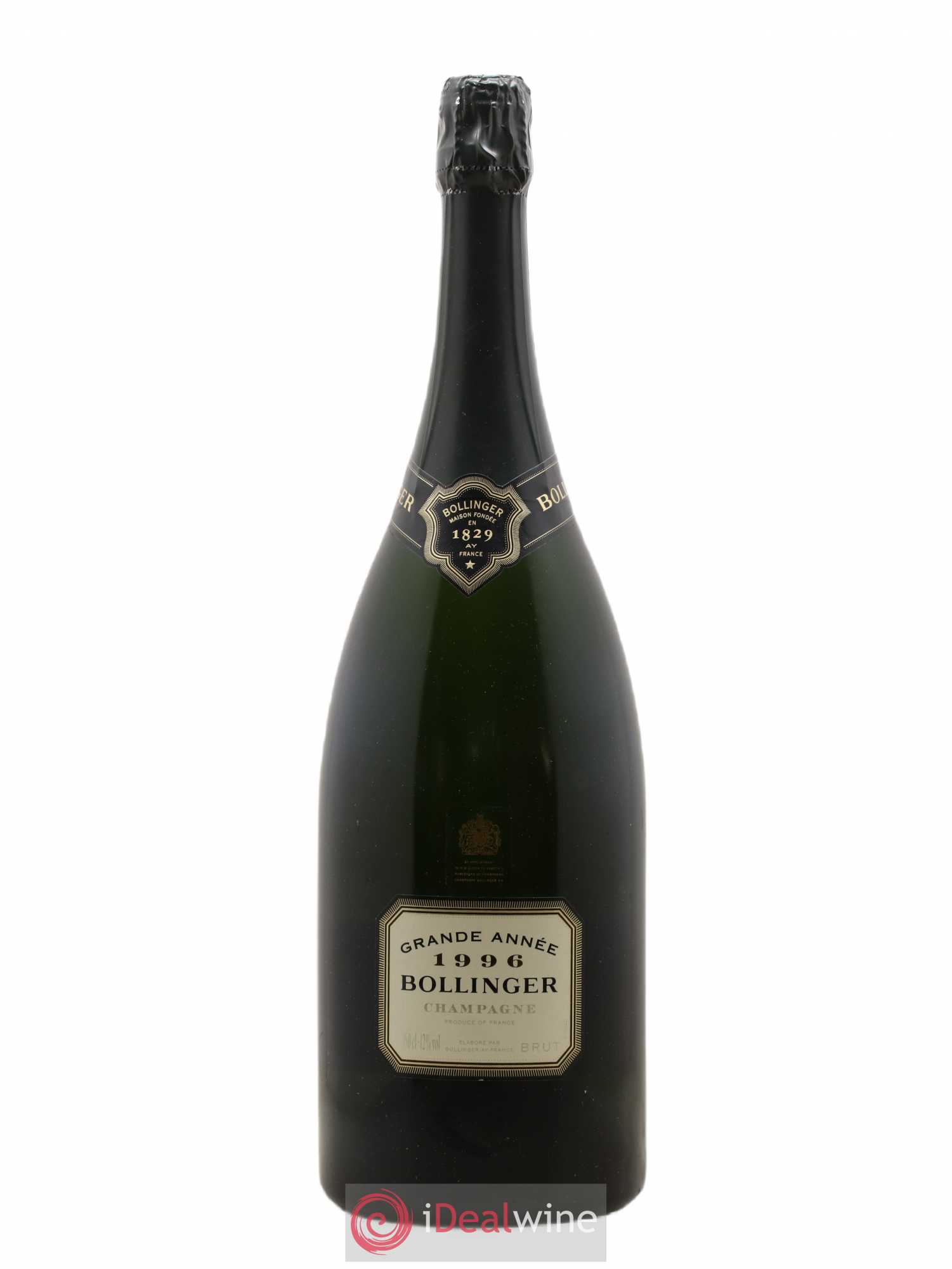 La Grande Année Brut Bollinger 1996 - Lot de 1 magnum - 1