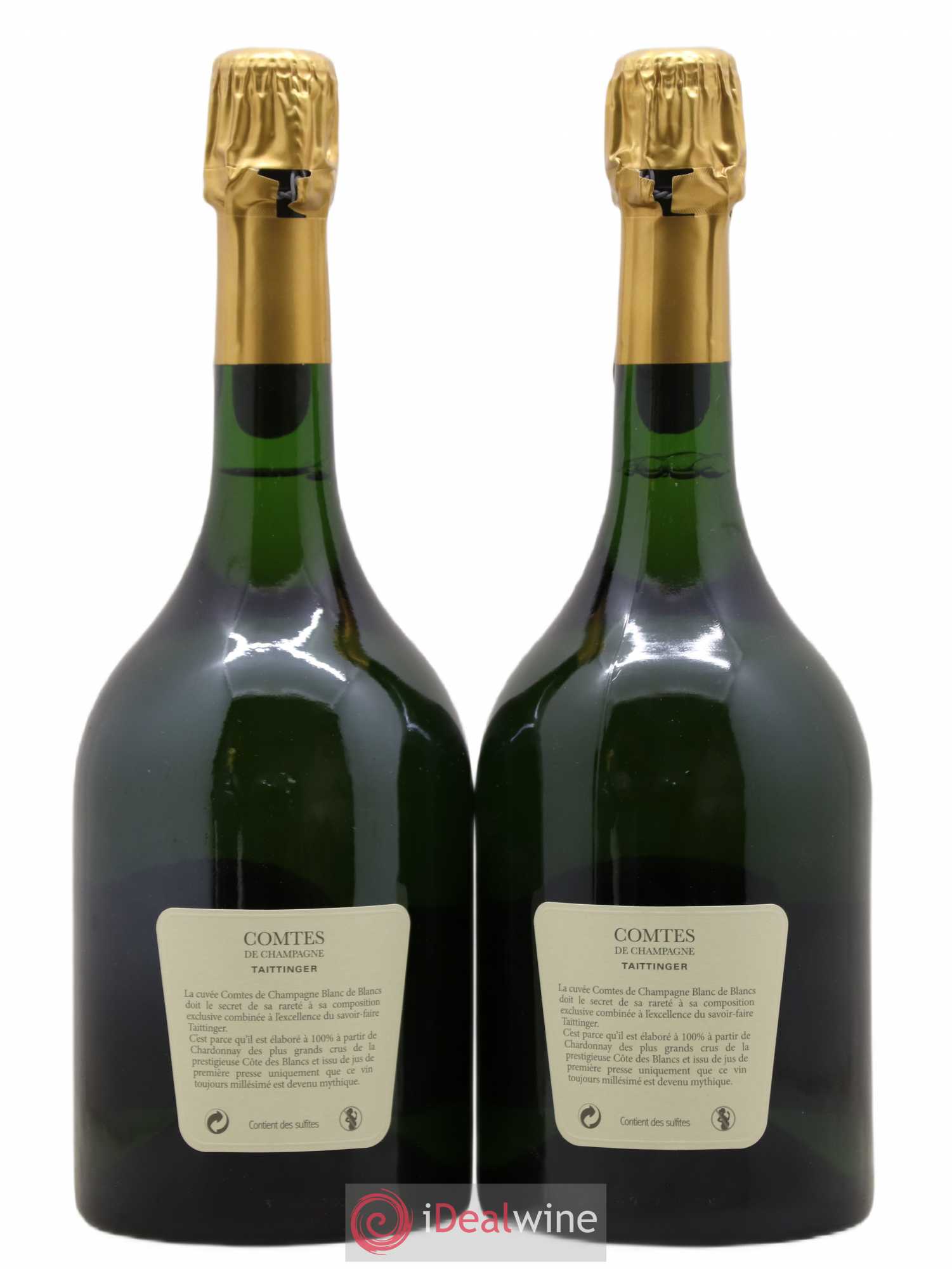 Comtes de Champagne Taittinger 1999 - Lot de 2 bouteilles - 1