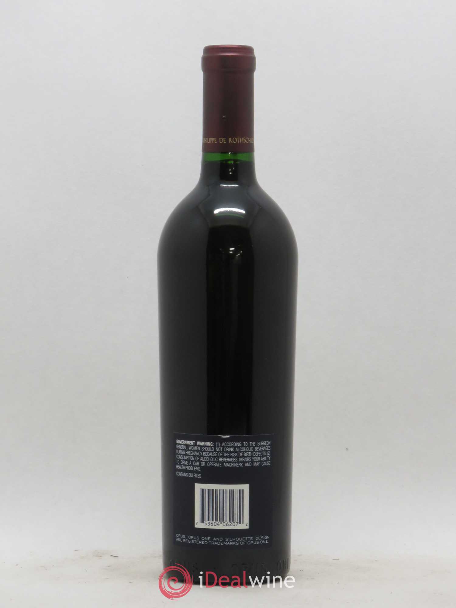 Napa Valley Opus One Robert Mondavi 2007 - Posten von 1 Flasche - 1