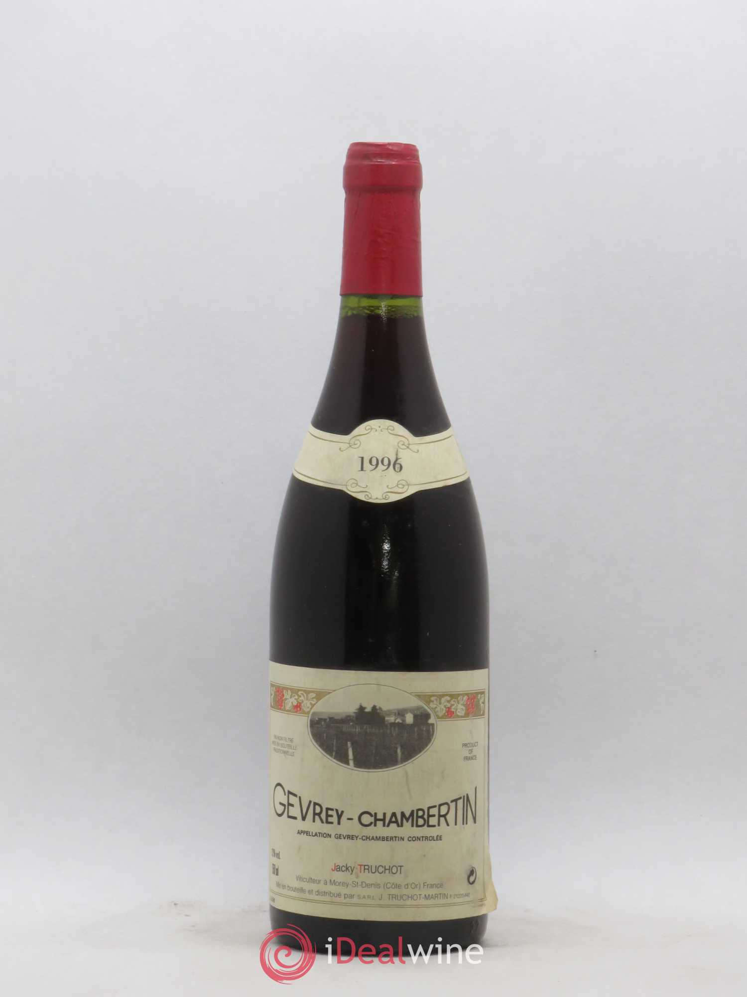 Gevrey-Chambertin Jacky Truchot 1996 - Lot de 1 bouteille - 0
