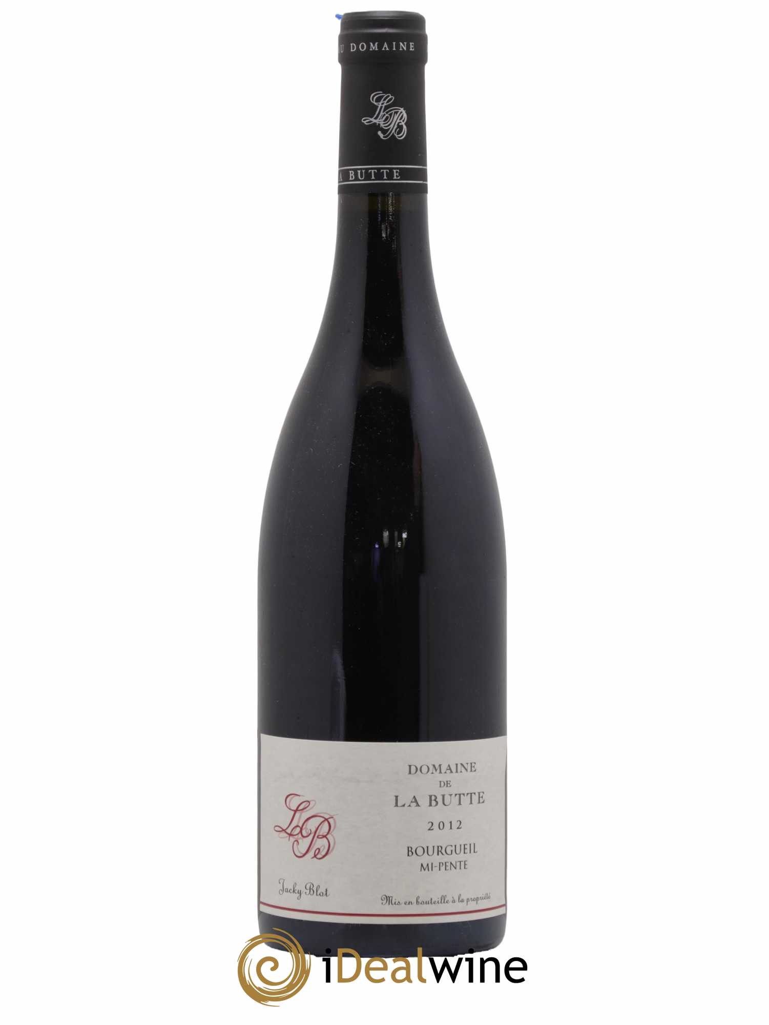 Bourgueil Mi-Pente Domaine de La Butte - Jacky Blot 2012 - Lot de 1 bouteille - 0
