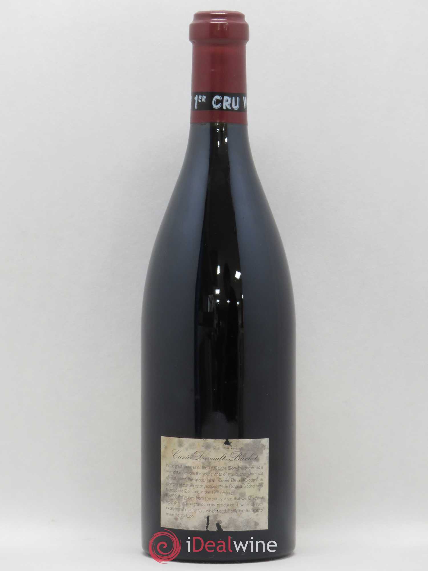 Vosne-Romanée 1er Cru Cuvée Duvault Blochet Domaine de la Romanée-Conti 1999 - Lot of 1 bottle - 1