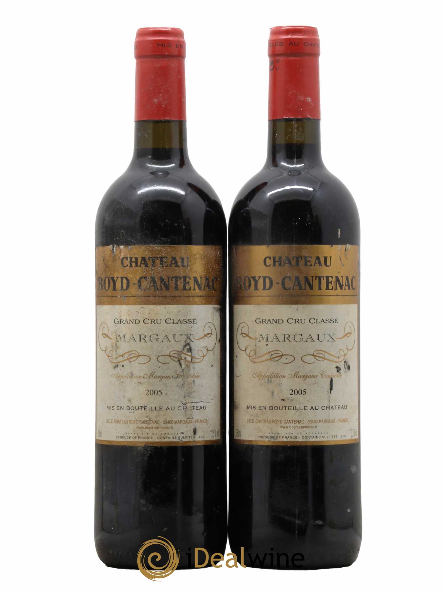Château Boyd Cantenac 3ème Grand Cru Classé 2005 - Lot de 2 bouteilles - 0