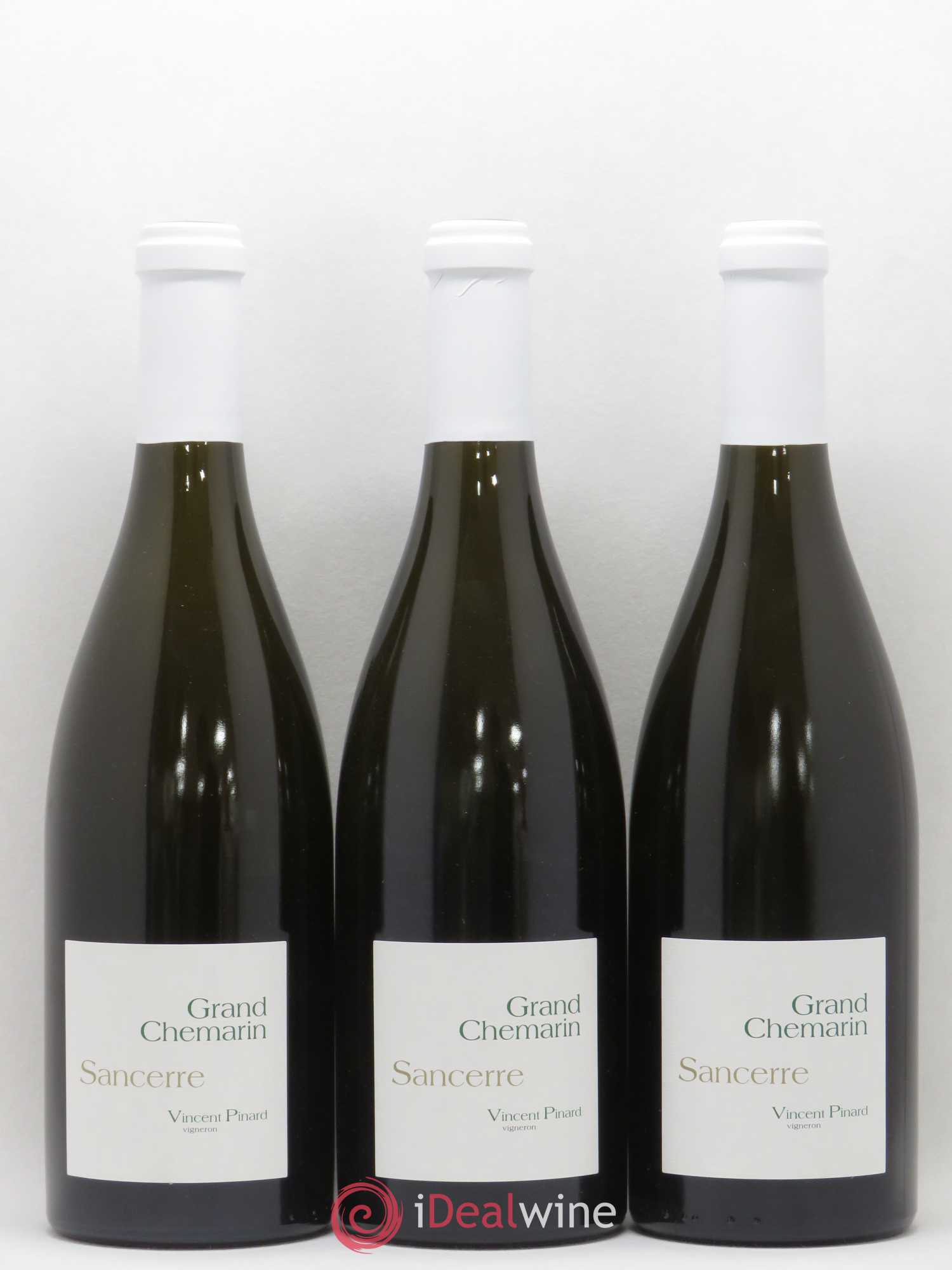 Sancerre Grand Chemarin Vincent Pinard 2017 - Lot de 3 bouteilles - 0
