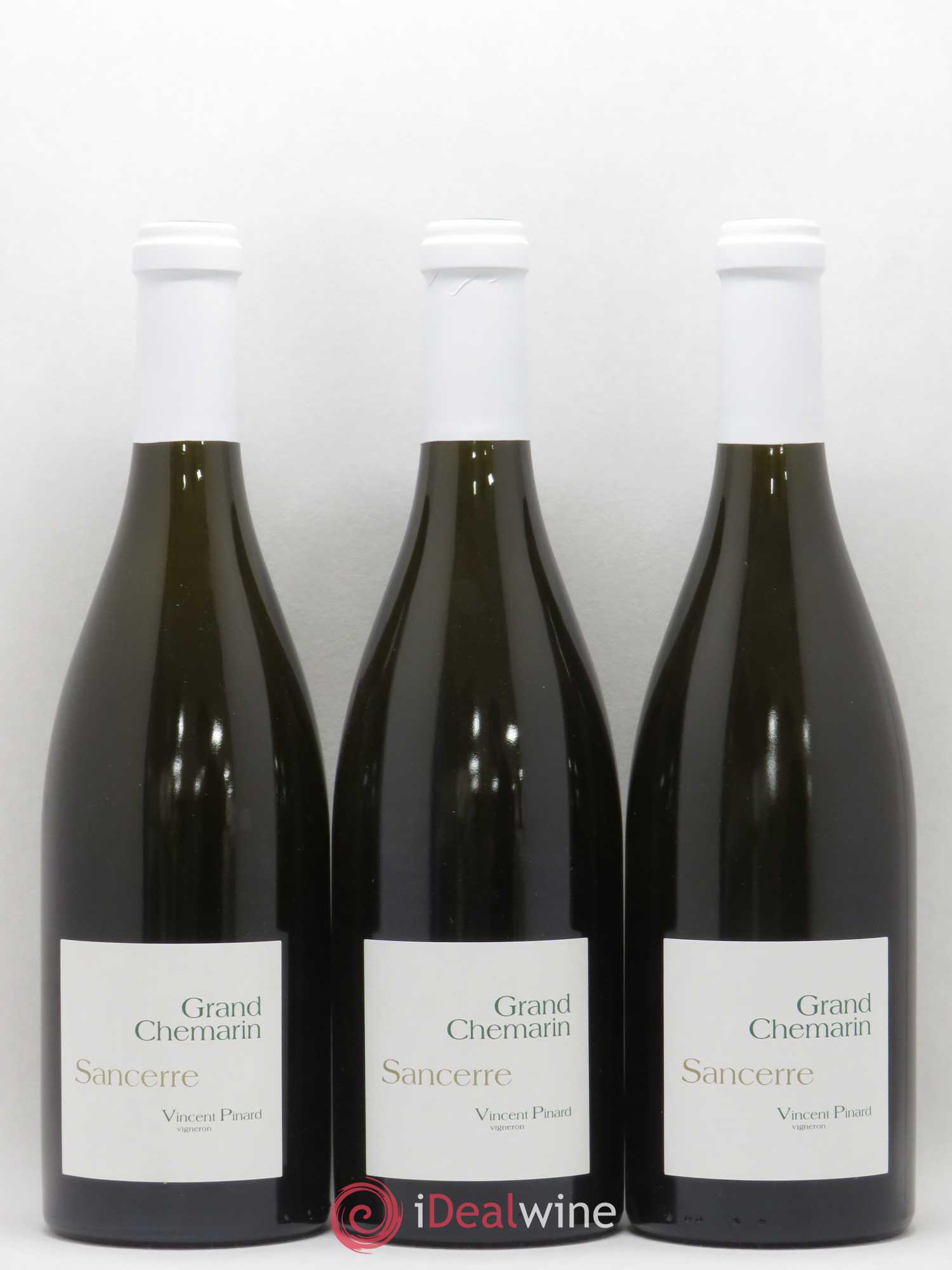 Sancerre Grand Chemarin Vincent Pinard 2017 - Lot de 3 bouteilles - 0