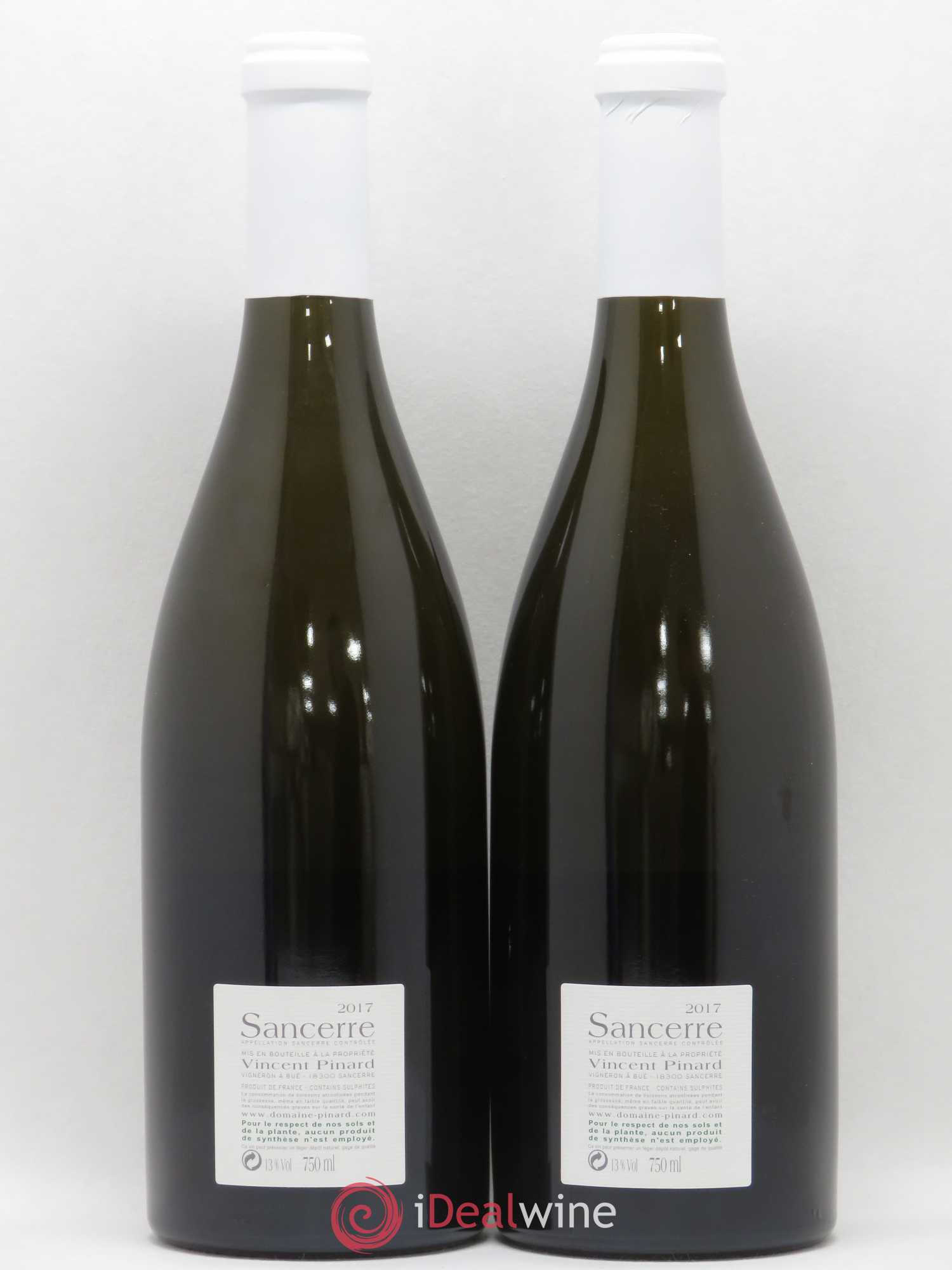 Sancerre Grand Chemarin Vincent Pinard 2017 - Lot de 2 bouteilles - 1
