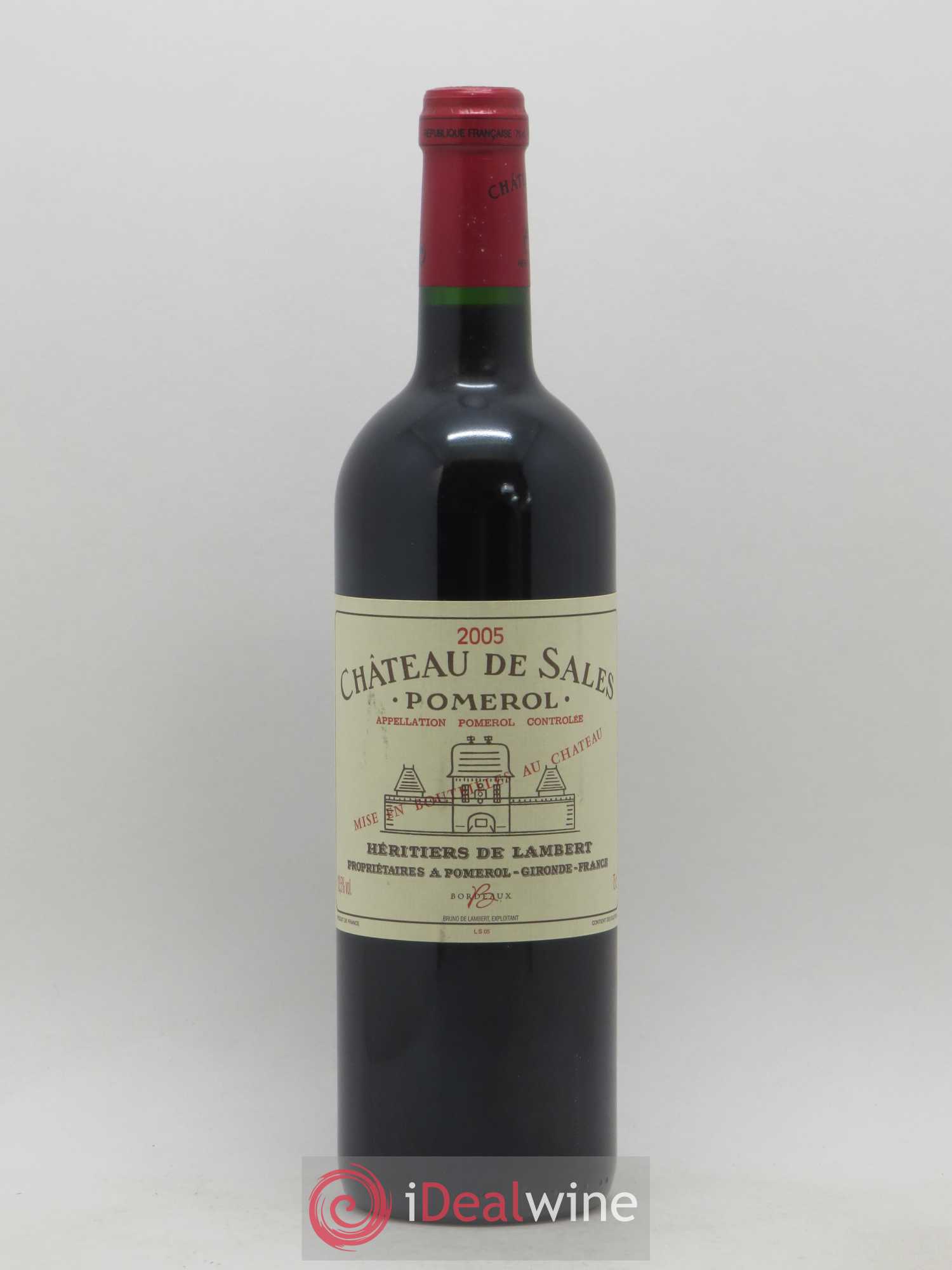 Château de Sales 2005 - Lot de 1 bouteille - 0