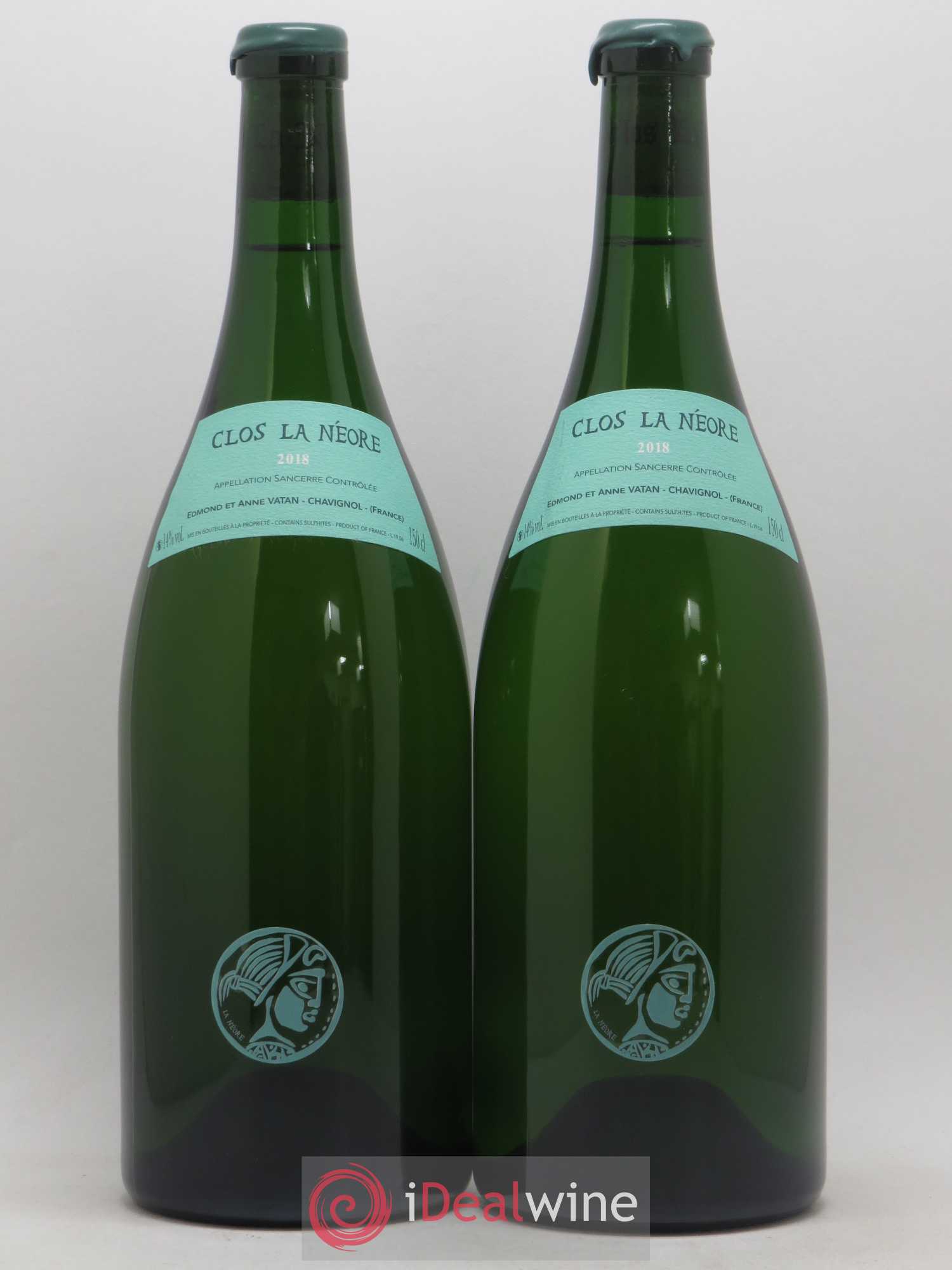 Sancerre Clos la Neore Edmond Vatan 2018 - Posten von 2 Magnum - 0