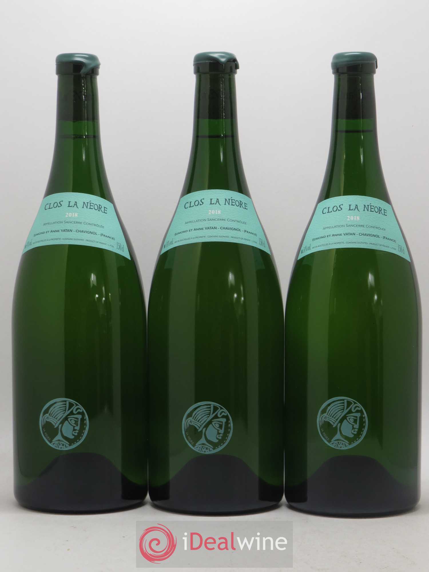 Sancerre Clos la Neore Edmond Vatan 2018 - Lot de 3 magnums - 0