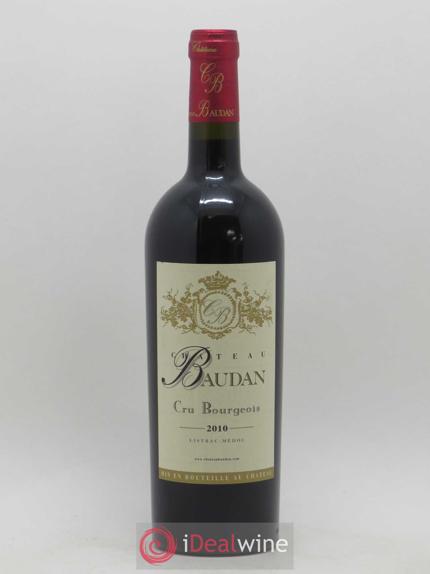 Listrac Baudan 2010 - Lot de 1 bouteille - 0
