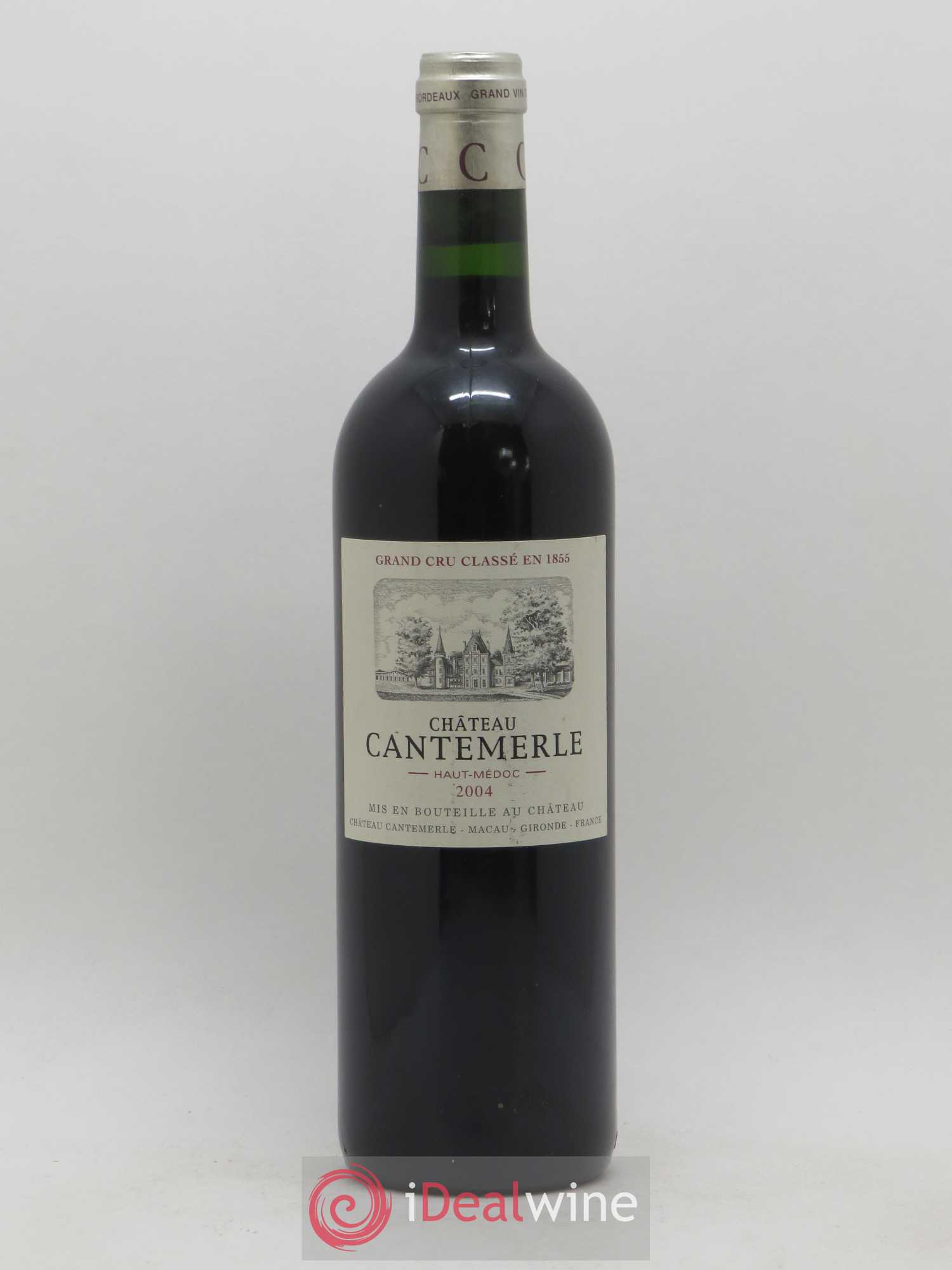 Château Cantemerle 5ème Grand Cru Classé 2004 - Lotto di 1 bottiglia - 0