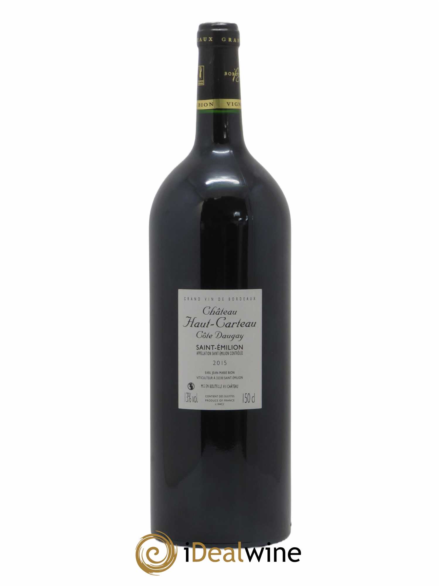 Saint-Émilion Haut Carteau Cote Daugay 2015 - Lotto di 1 magnum - 1