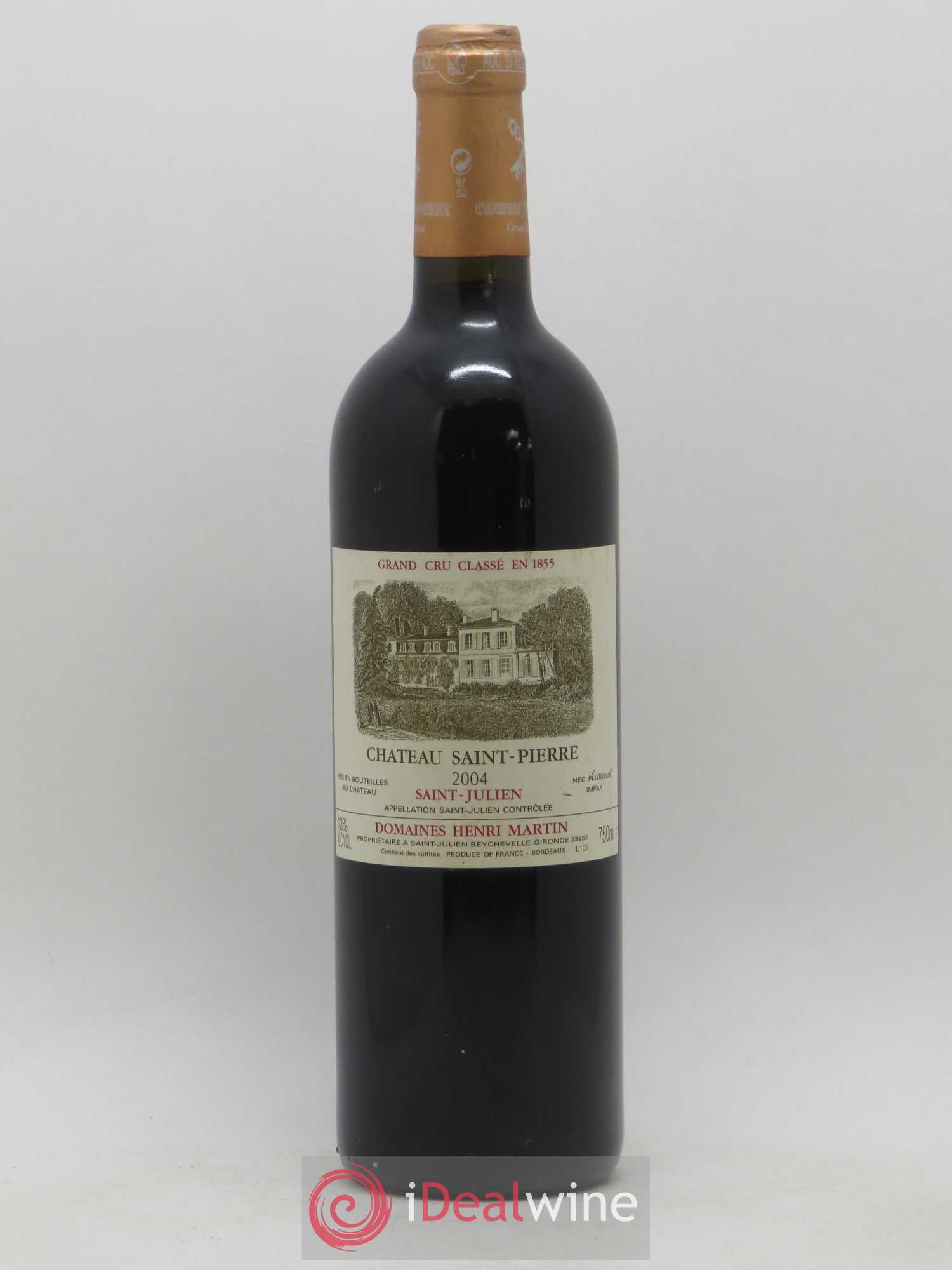 Château Saint-Pierre 2004 - Lot de 1 bouteille - 0