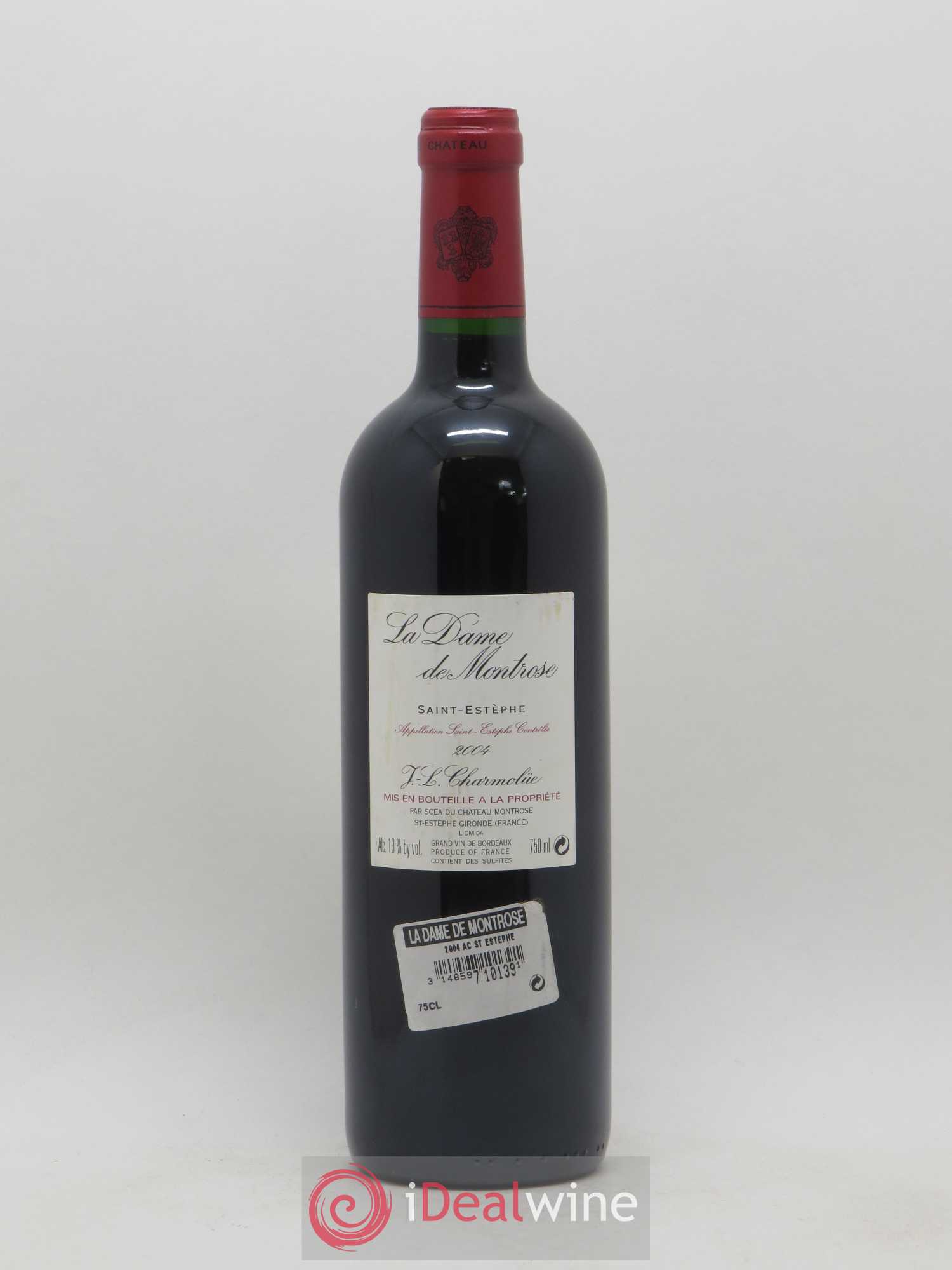 La Dame de Montrose Second Vin 2004 - Lot de 1 bouteille - 1