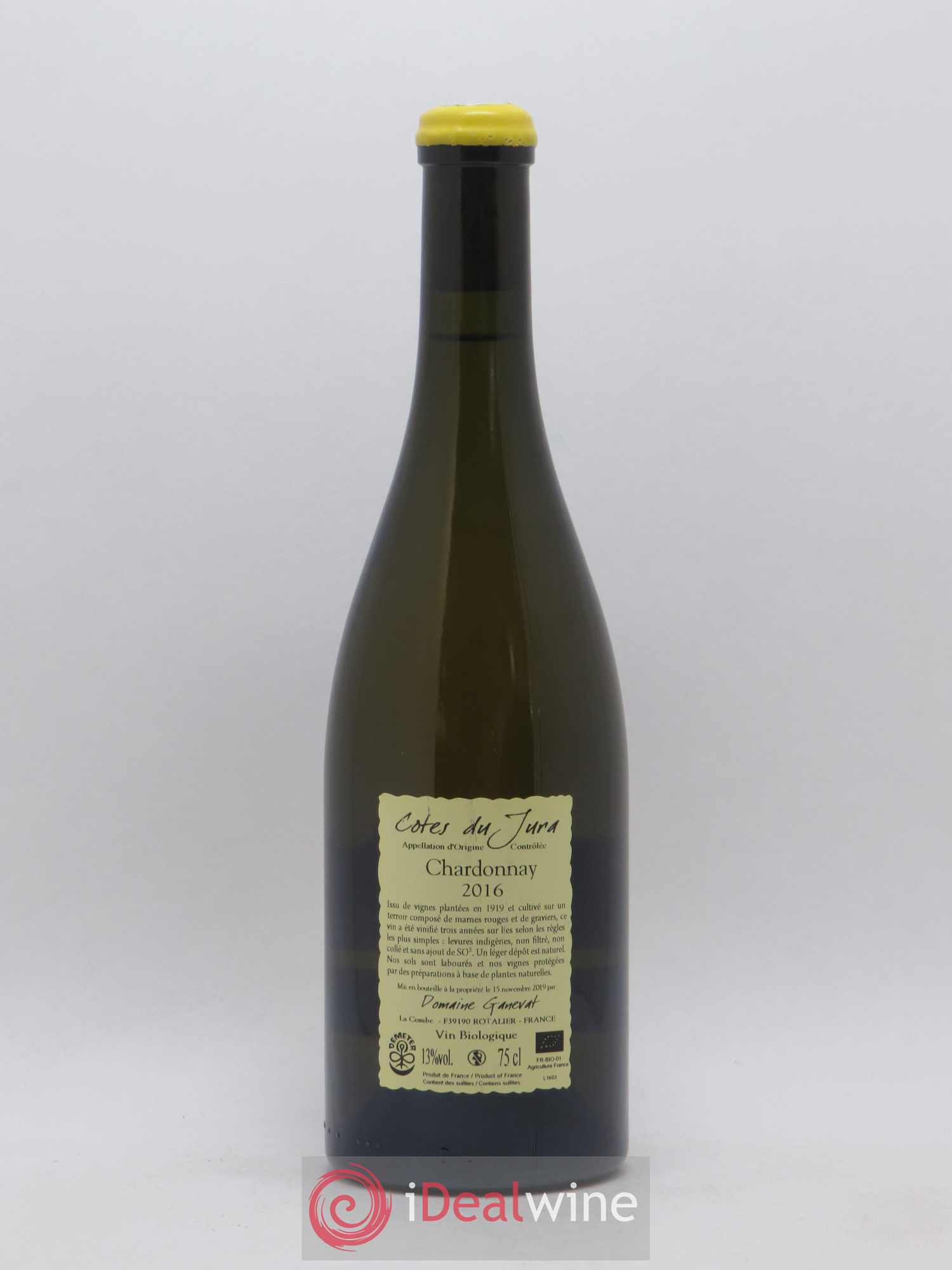 Côtes du Jura Les Grands Teppes Vieilles Vignes Jean-François Ganevat (Domaine) 2016 - Lot de 1 bouteille - 1