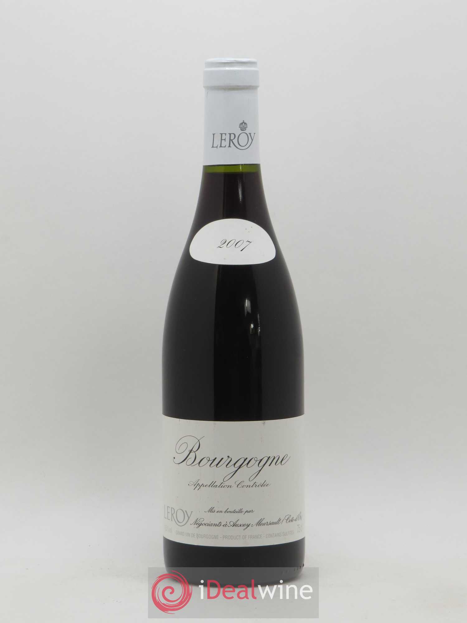 Bourgogne Leroy SA 2007 - Lot de 1 bouteille - 0