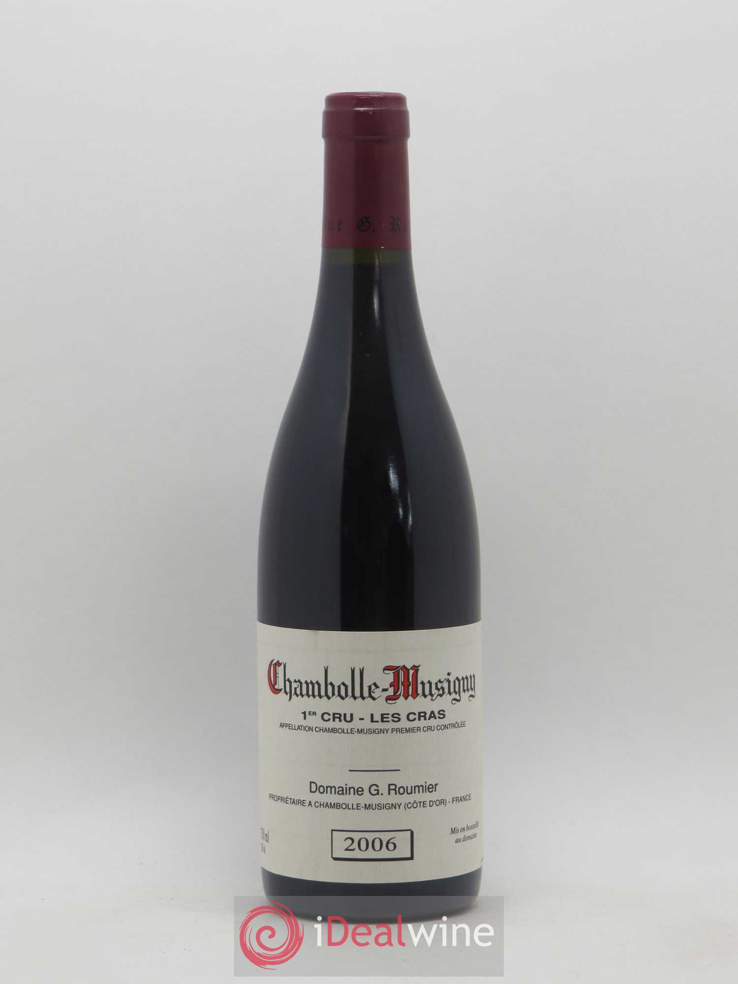 Chambolle-Musigny 1er Cru Les Cras Georges Roumier (Domaine) 2006 - Lot de 1 bouteille - 0