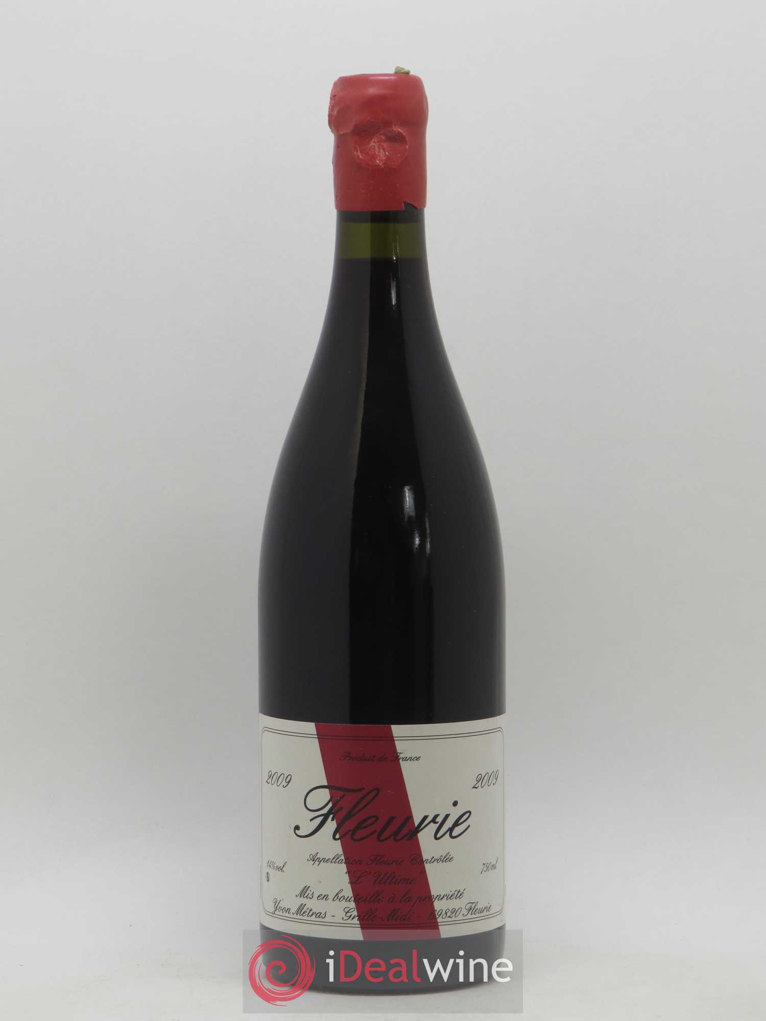 Fleurie l'Ultime Yvon Métras 2009 - Lot de 1 bouteille - 0