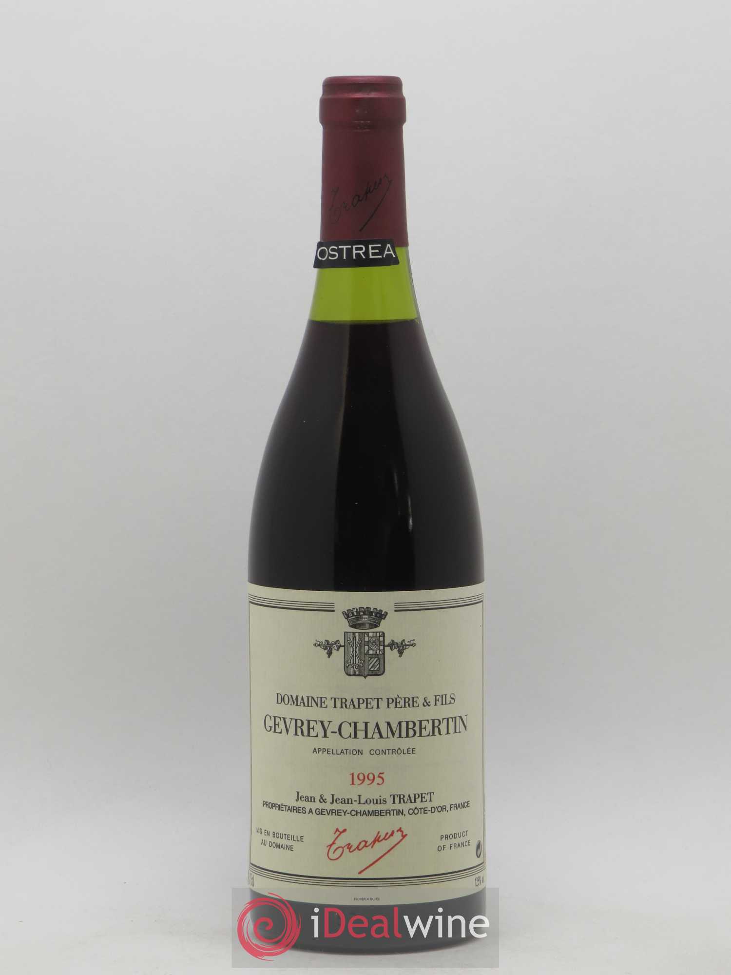 Gevrey-Chambertin Ostrea Domaine Trapet 1995 - Lot de 1 bouteille - 0
