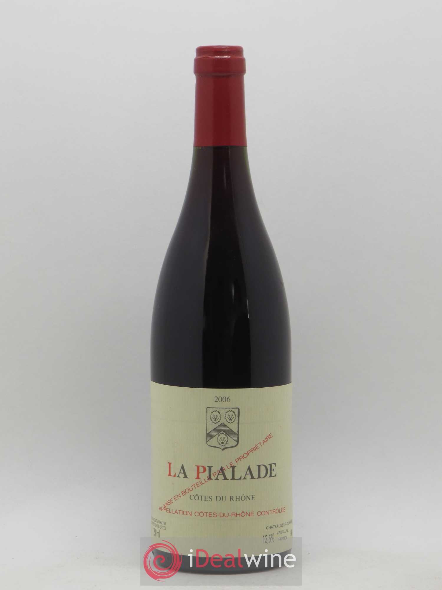 Côtes-du-Rhône La Pialade Emmanuel Reynaud 2006 - Lot de 1 bouteille - 0