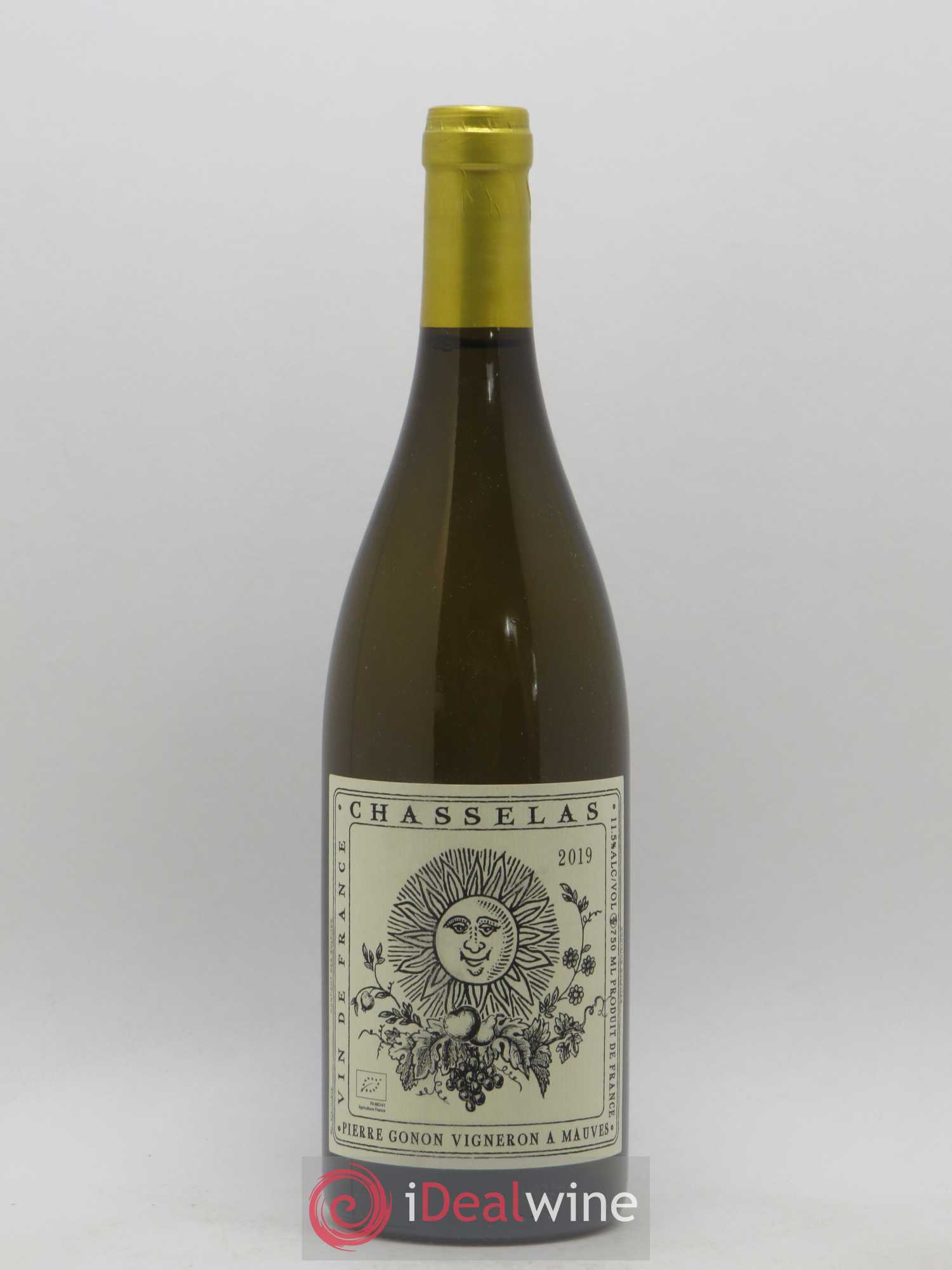 Vin de France Chasselas Gonon (Domaine) 2019 - Lot de 1 bouteille - 0