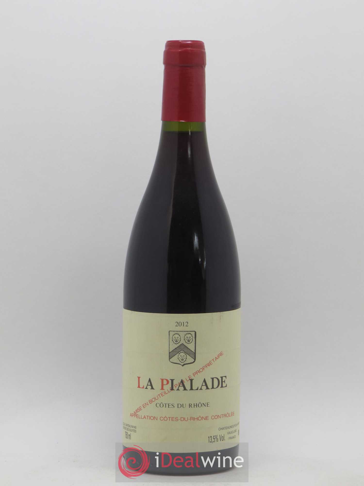 Côtes-du-Rhône La Pialade Emmanuel Reynaud 2012 - Lot de 1 bouteille - 0