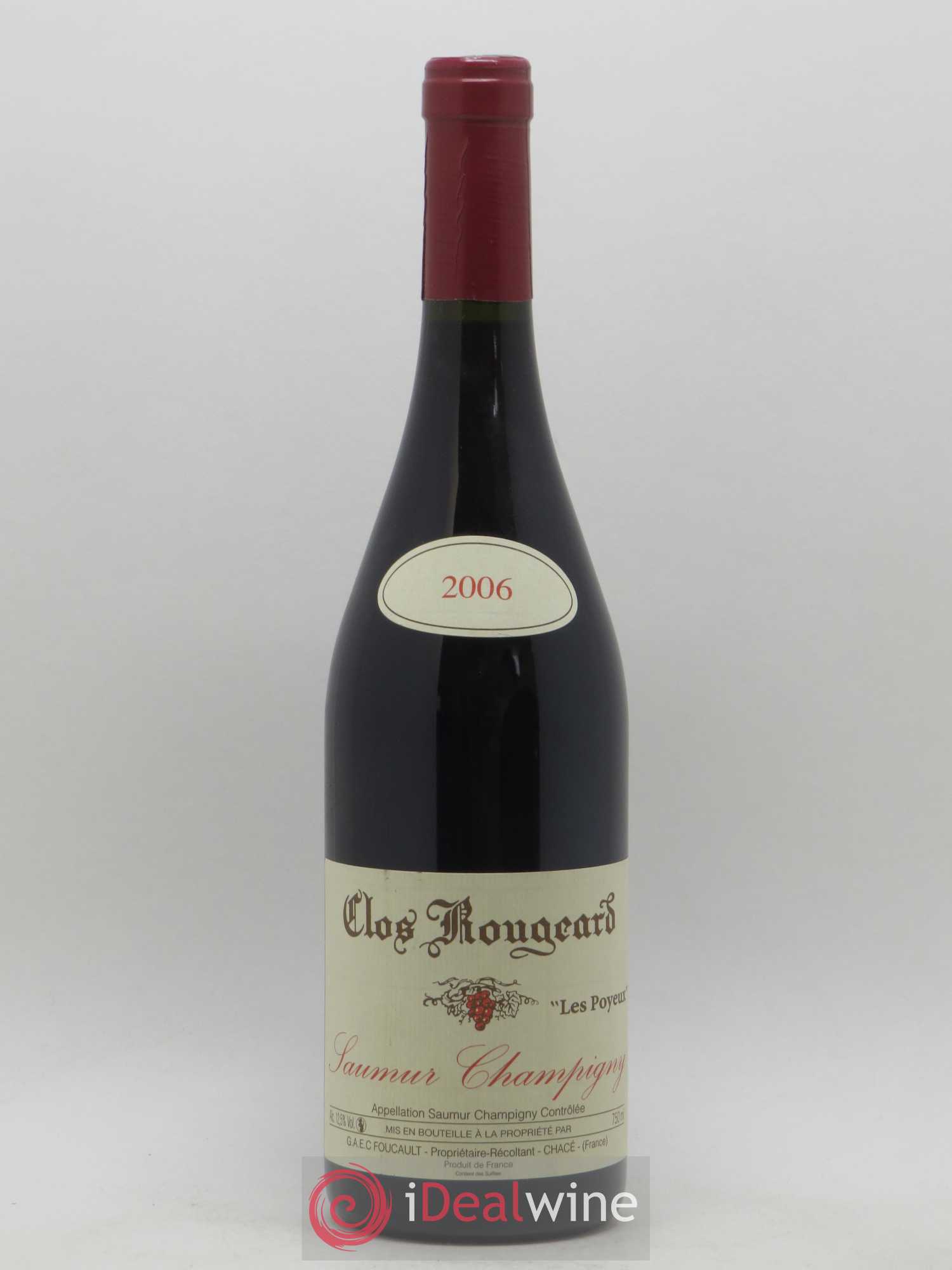 Saumur-Champigny Les Poyeux Clos Rougeard 2006 - Lot de 1 bouteille - 0