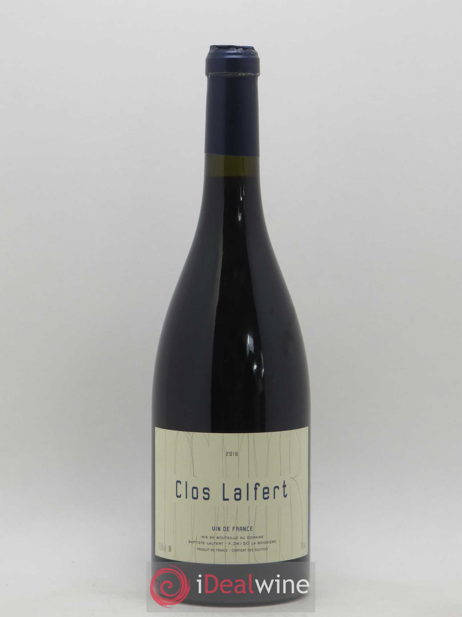 Vin de France Clos Lalfert - Baptiste Lalfert 2016 - Lot de 1 bouteille - 0