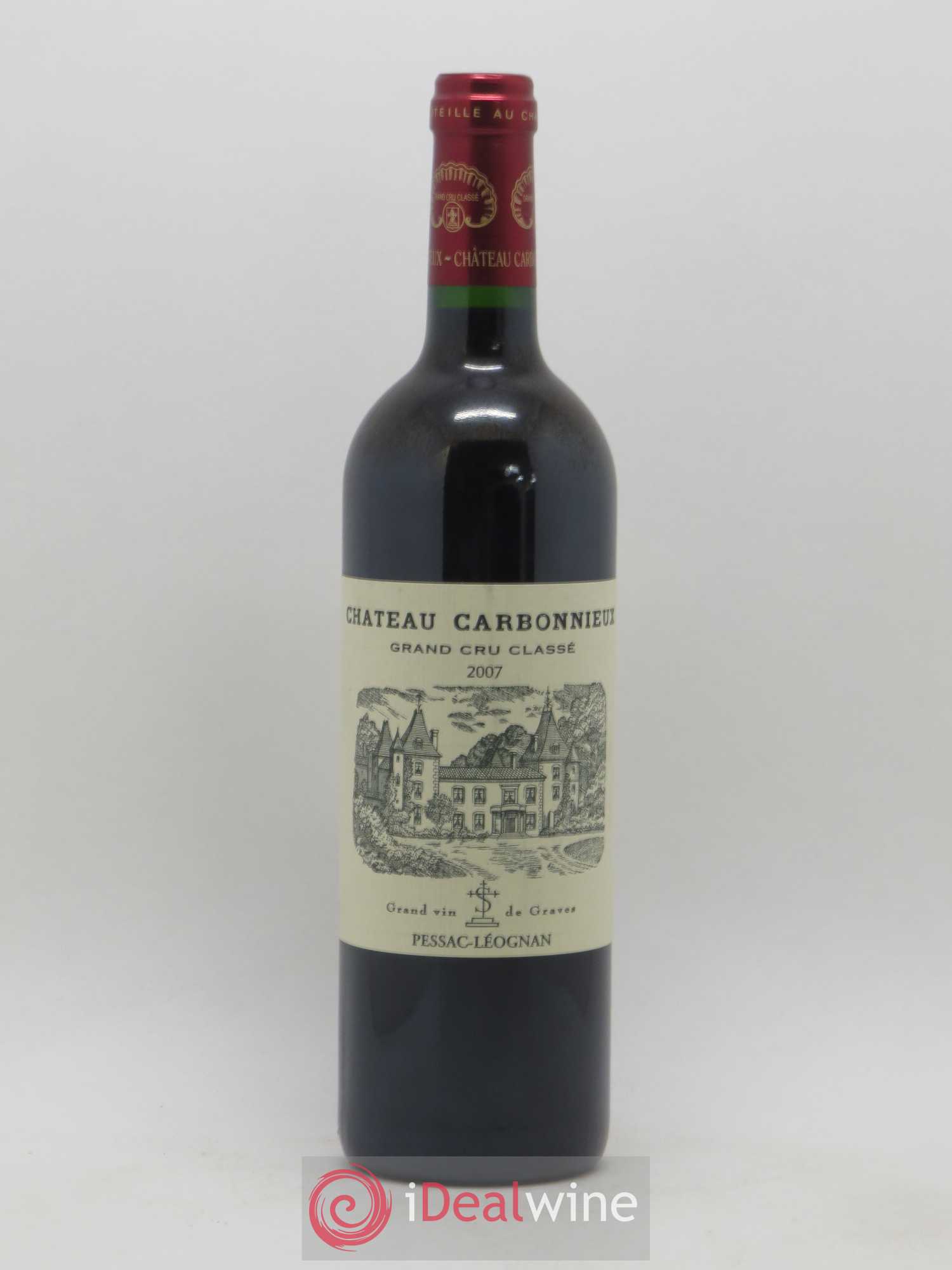 Château Carbonnieux Cru Classé de Graves 2007 - Lot de 1 bouteille - 0