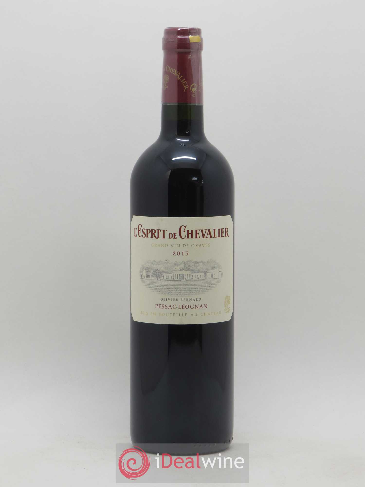 Esprit de Chevalier Second Vin 2015 - Lot de 1 bouteille - 0