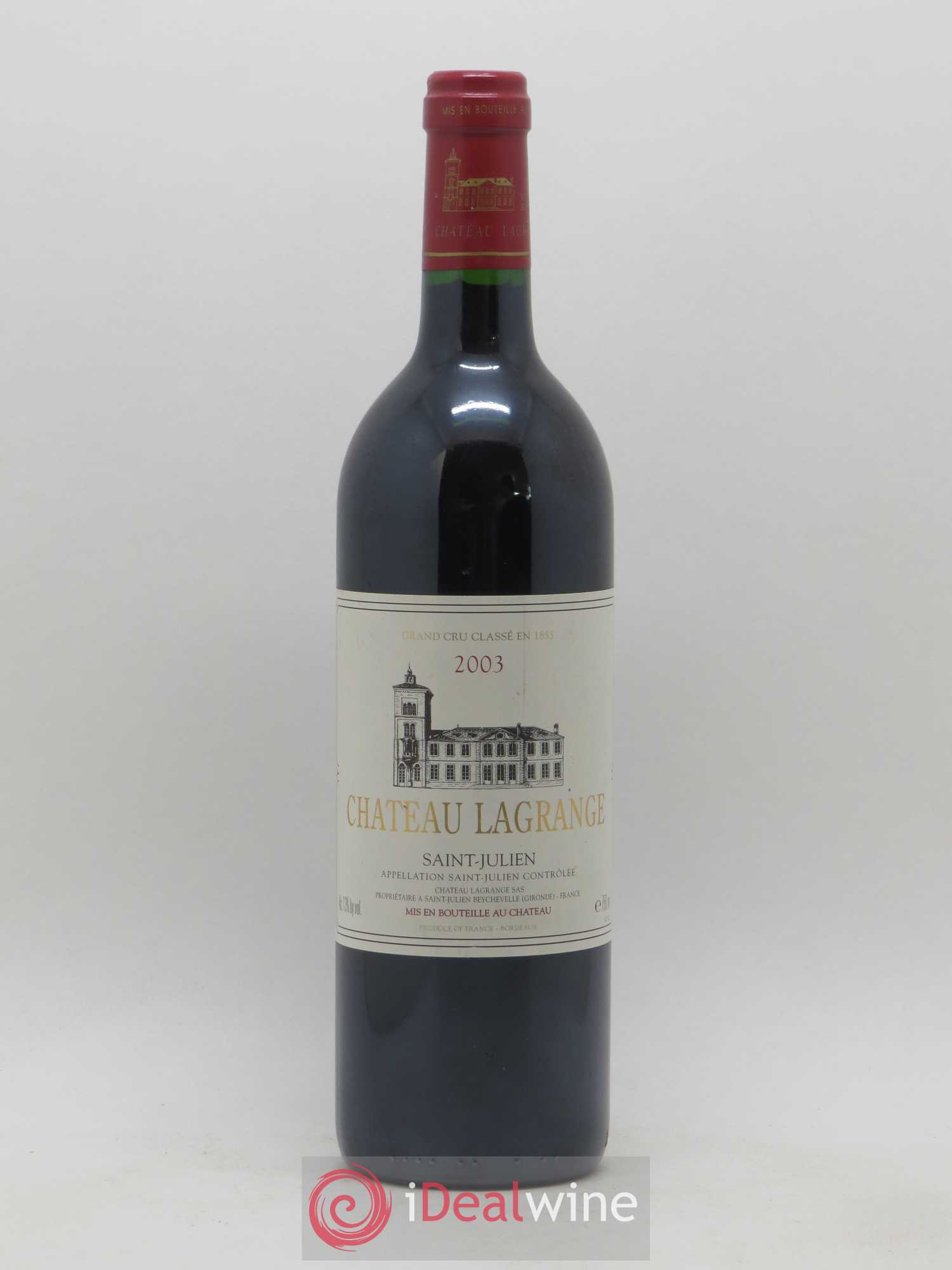 Château Lagrange 3ème Grand Cru Classé 2003 - Lot de 1 bouteille - 0