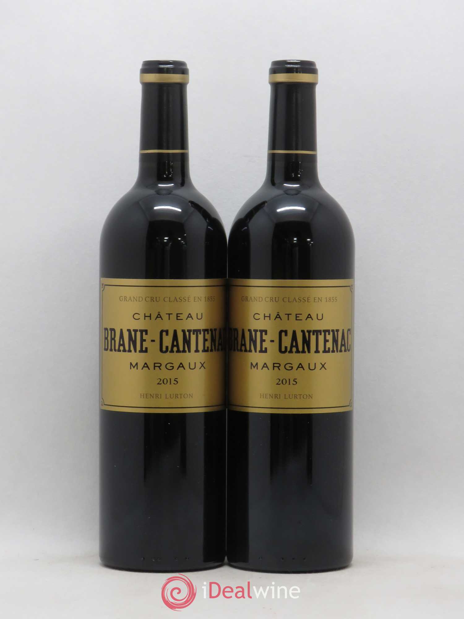 Château Brane Cantenac 2ème Grand Cru Classé 2015 - Lot de 2 bouteilles - 0