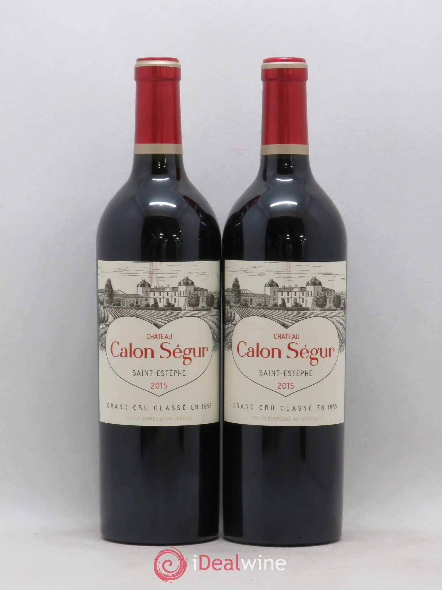 Château Calon Ségur 3ème Grand Cru Classé 2015 - Lot de 2 bouteilles - 0