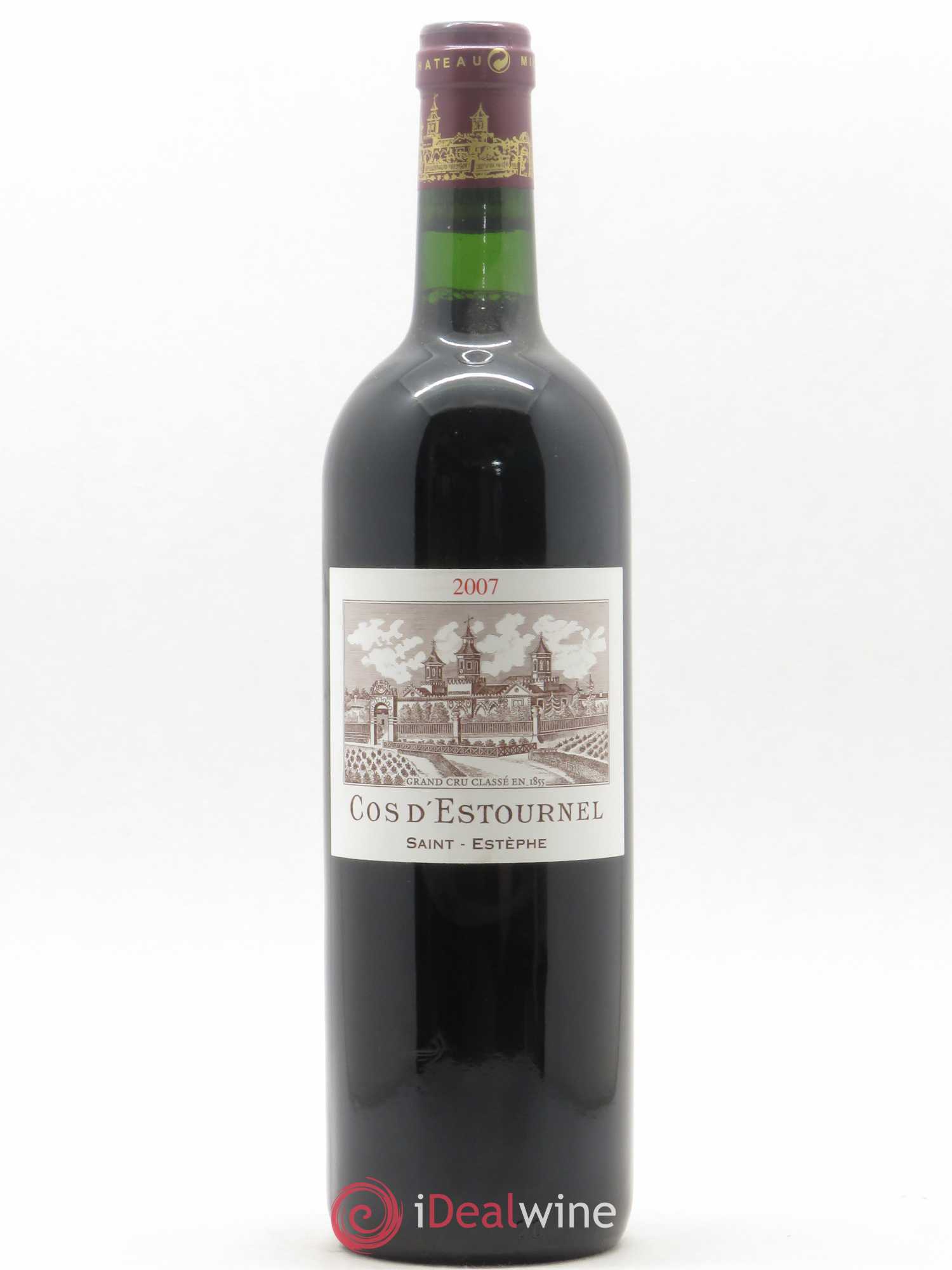 Cos d'Estournel 2ème Grand Cru Classé 2007 - Lot de 1 bouteille - 0