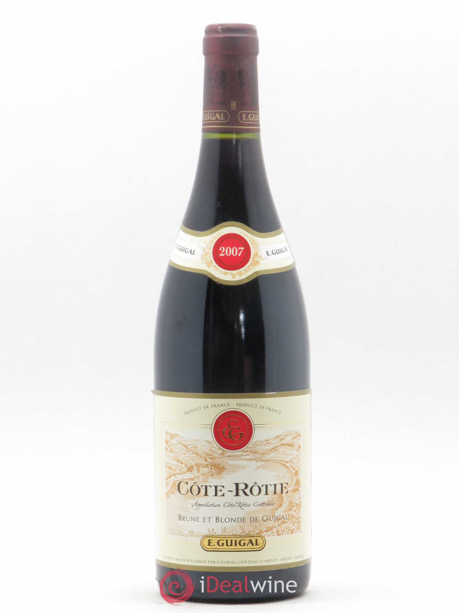 Côte-Rôtie Côtes Brune et Blonde Guigal 2007 - Lot de 1 bouteille - 0