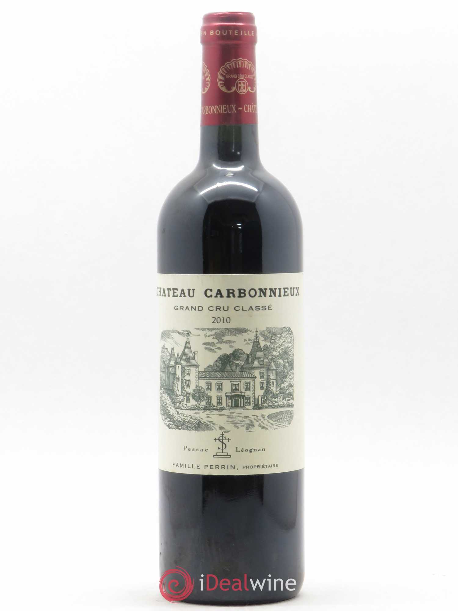 Château Carbonnieux Cru Classé de Graves 2010 - Lot de 1 bouteille - 0