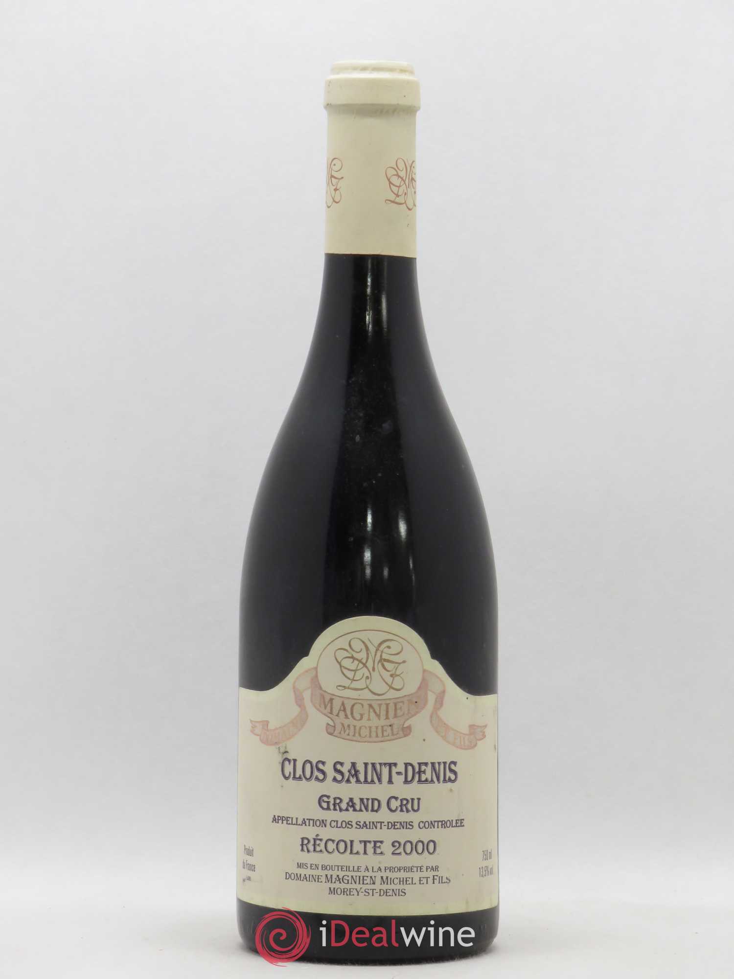 Clos Saint-Denis Grand Cru Michel Magnien 2000 - Lot de 1 bouteille - 0