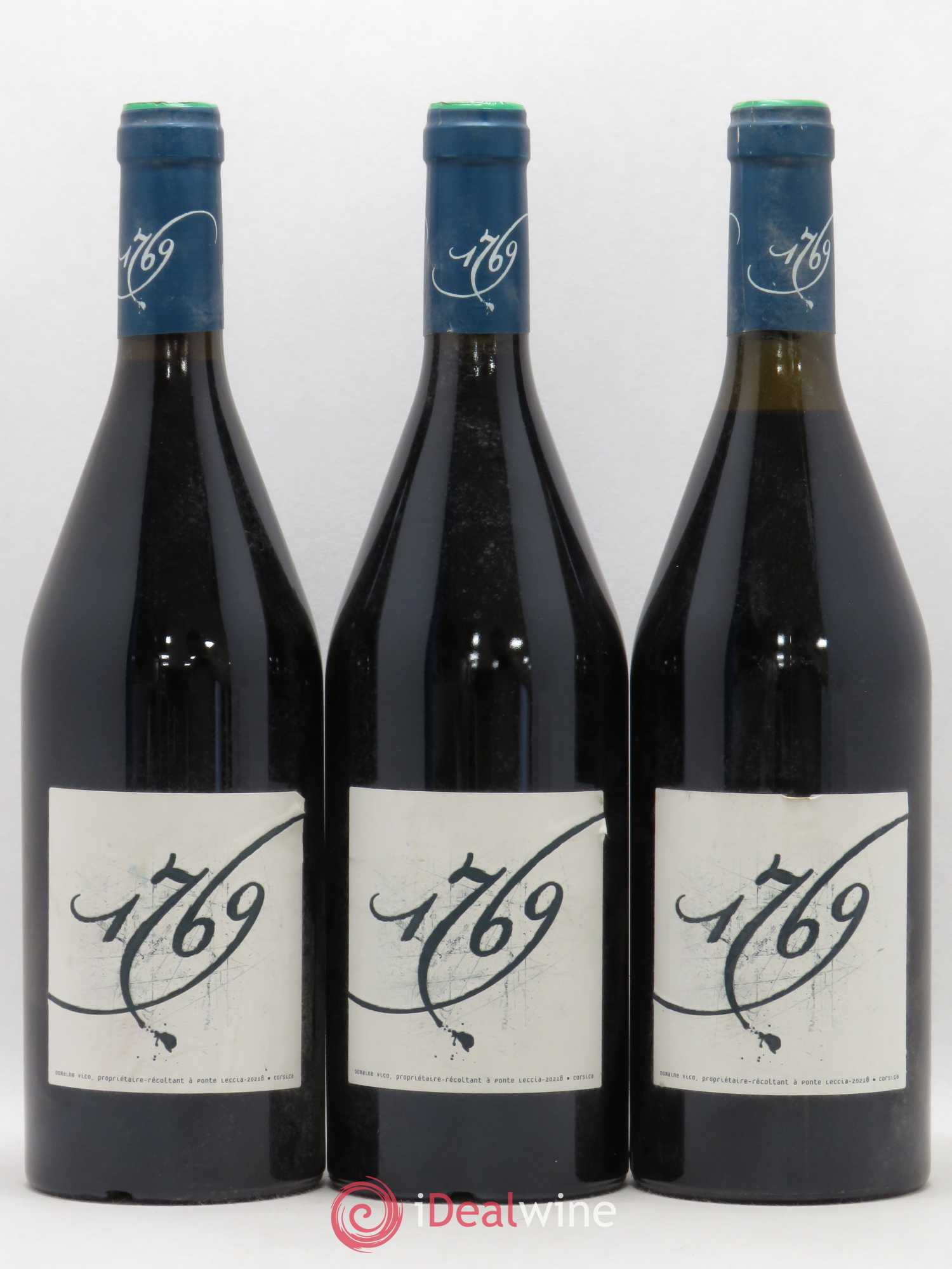 Vin de Corse Cuvée 1769 Domaine Vico 2009 - Posten von 3 Flaschen - 0