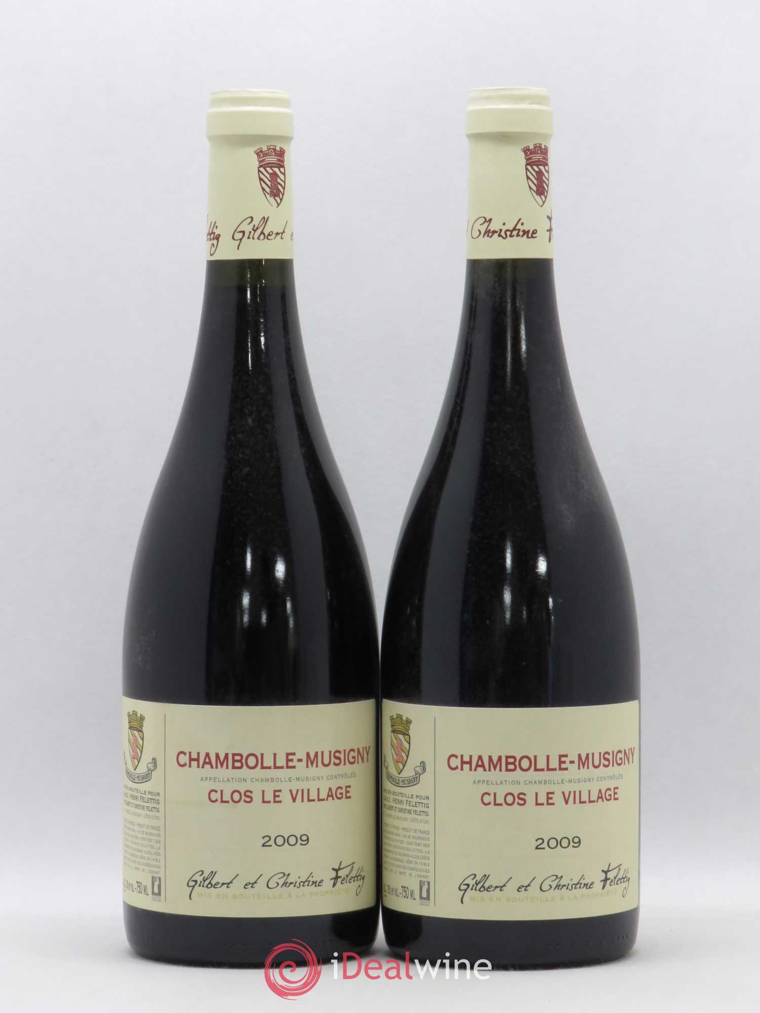 Chambolle-Musigny Clos le Village Felettig 2009 - Posten von 2 Flaschen - 0
