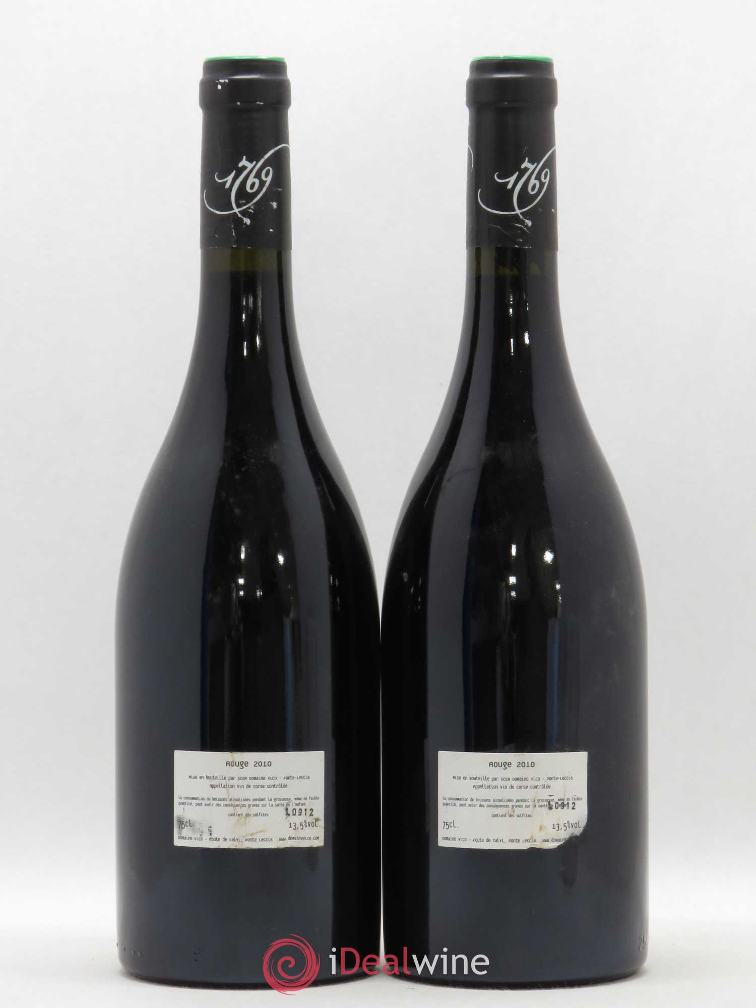 Vin de Corse Cuvée 1769 Domaine Vico 2010 - Posten von 2 Flaschen - 1
