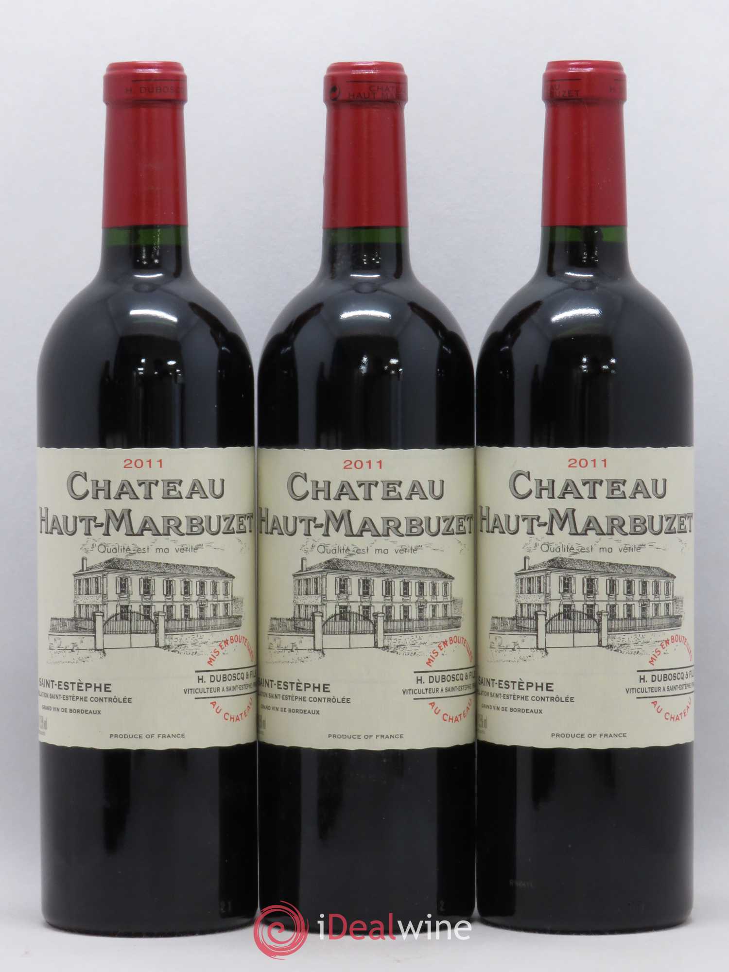 Château Haut Marbuzet 2011 - Lot de 6 bouteilles - 2